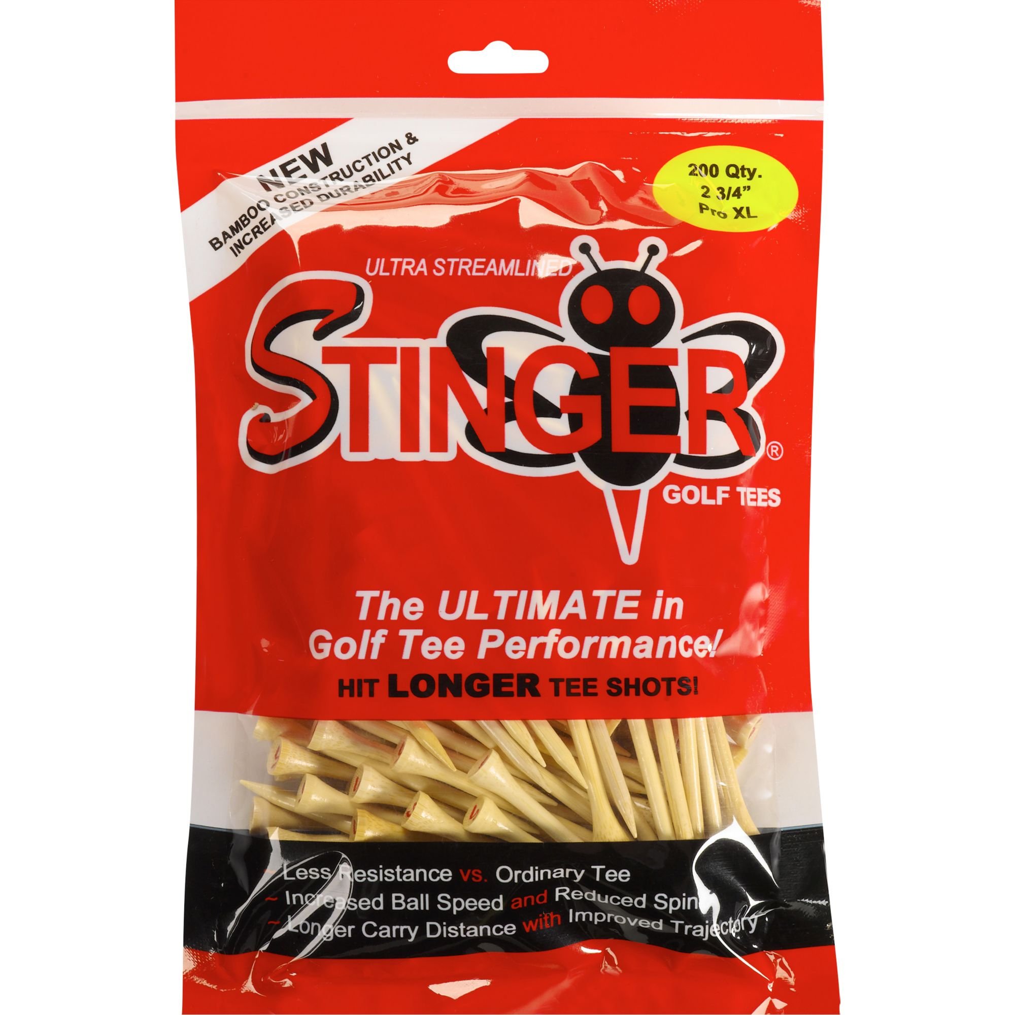 StingerStinger Pro XL Golf Tees 200 Count