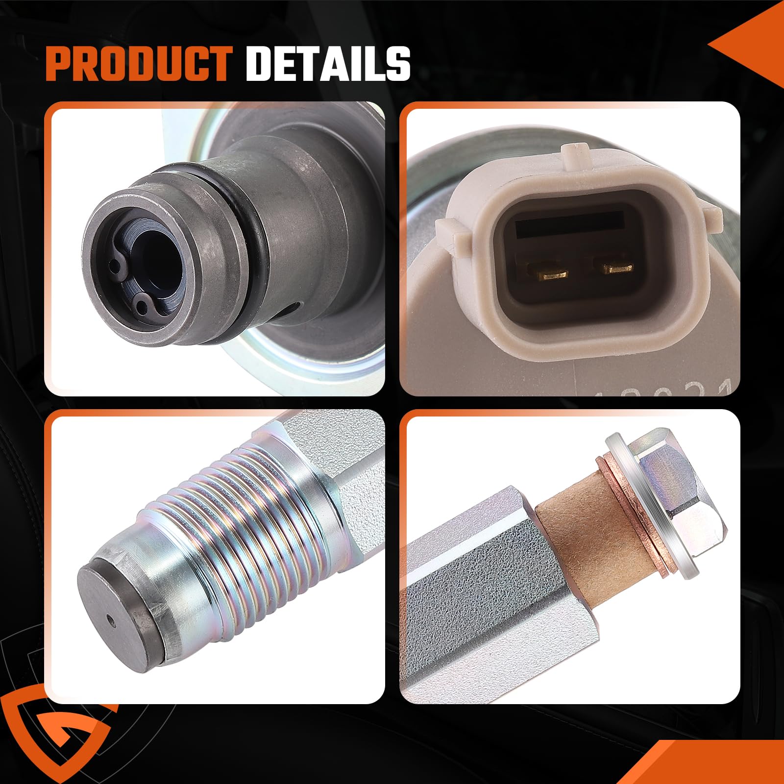 Kit de capteur de valve de pression de rail de pompe à carburant compatible avec Ford Transit 2.2 2.4 Peugeot Boxer 2.2 Citroën Relay 2.2-294200-0360, 294200-0160, 294009-0260