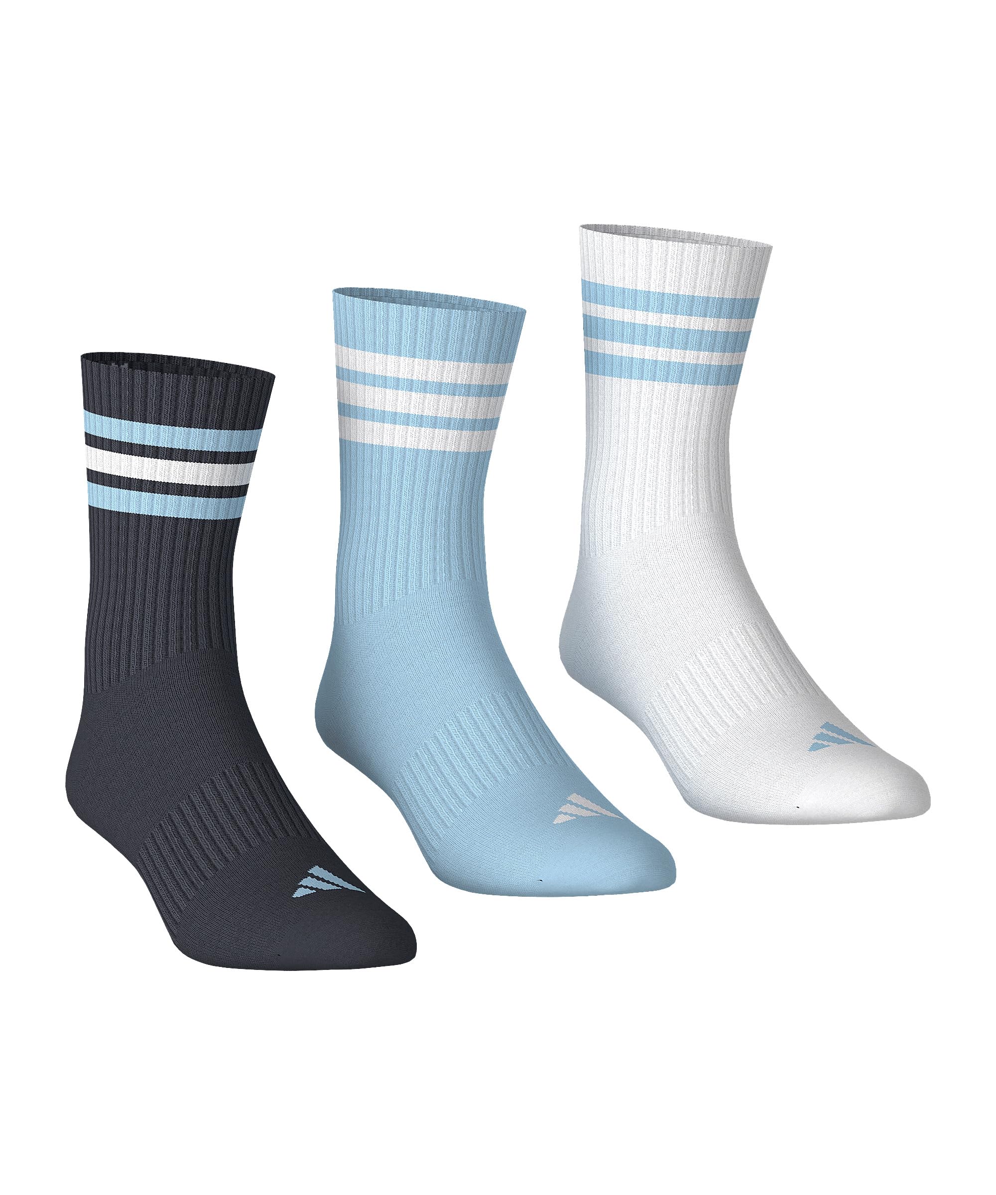 adidas 3-Stripes Cushioned Crew Socks 3 Pair Pack — view 29