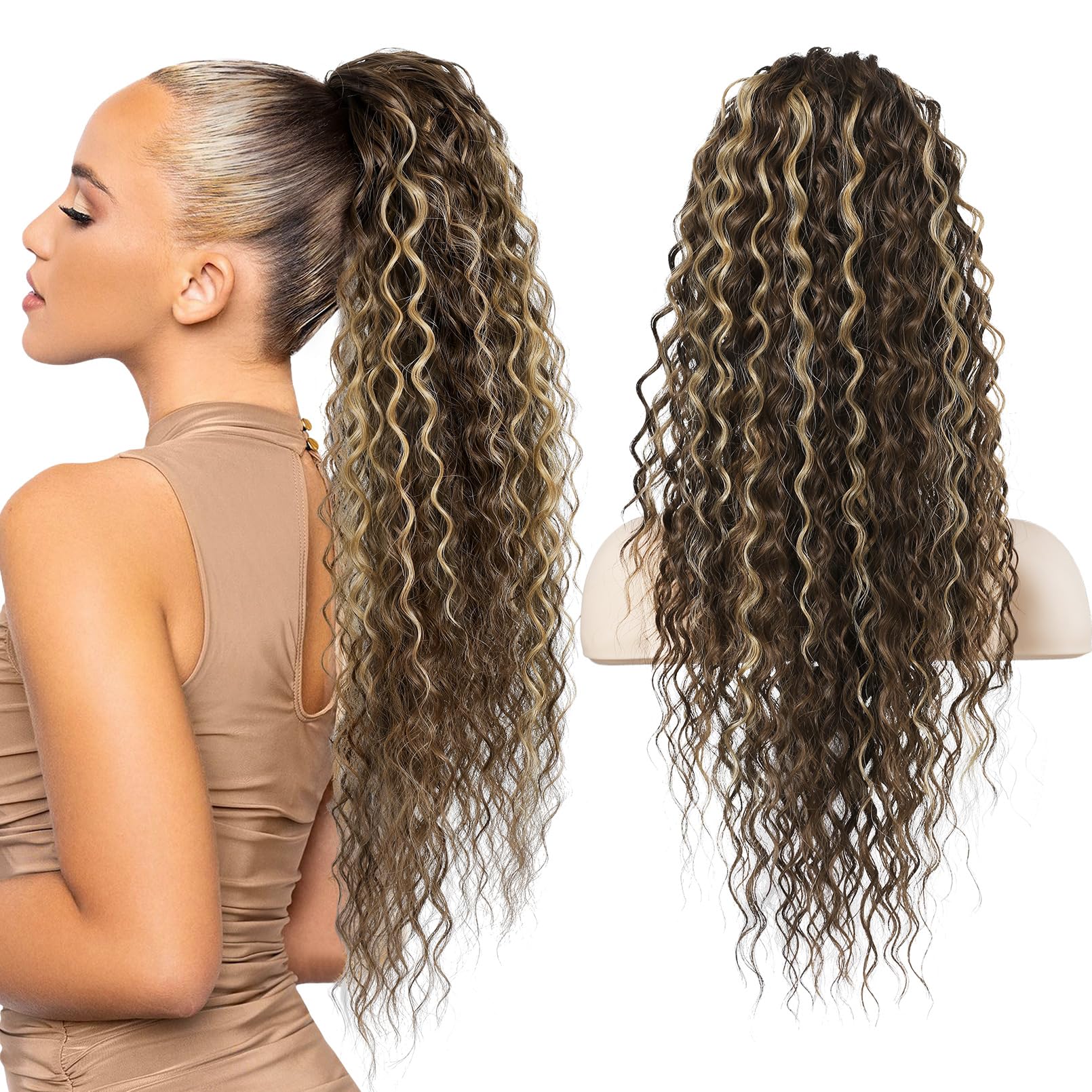 FLUFYMOOZ Ponytail Extension