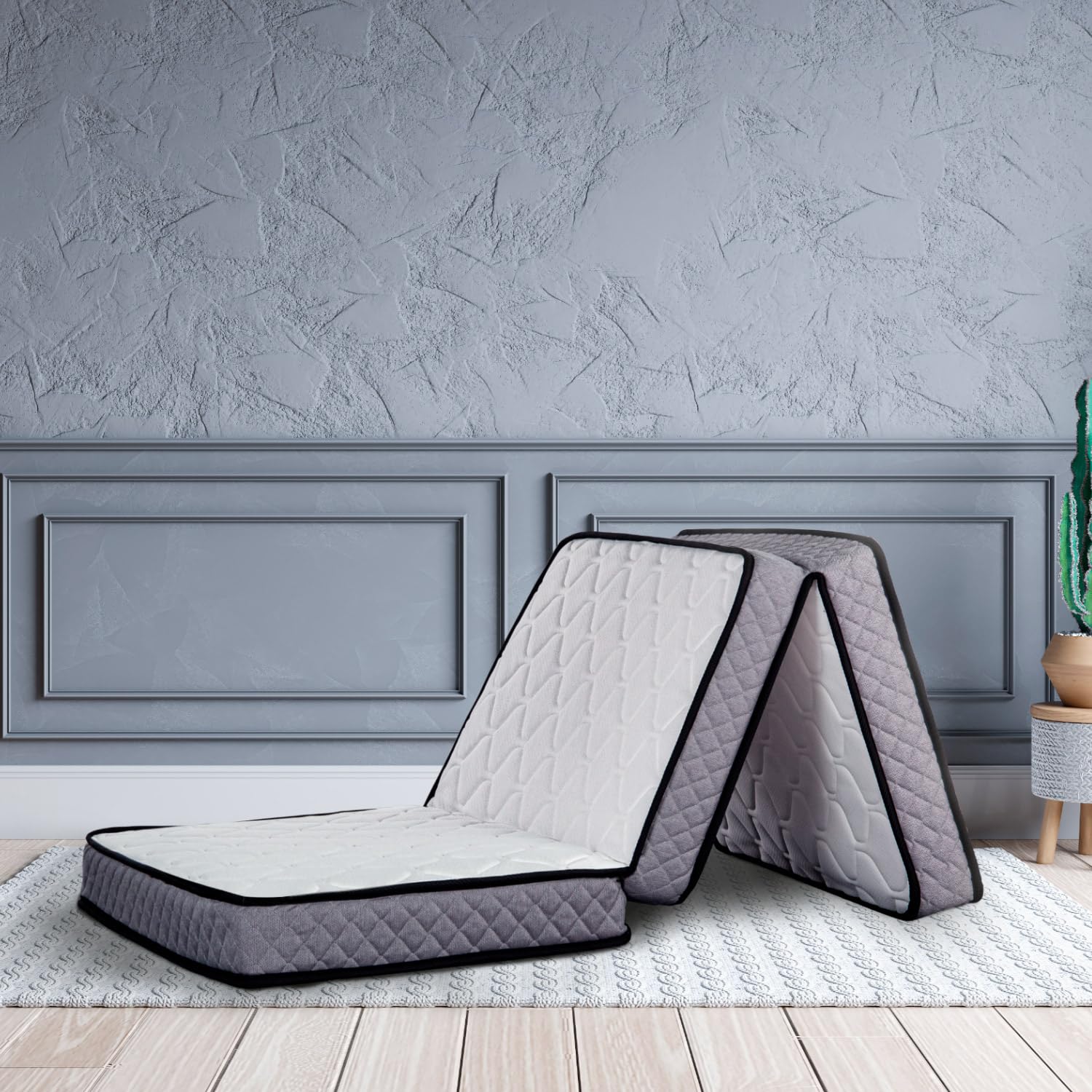 Homedius Deluxe Kuştüyü Sünger Katlanır Yatak 90x190 Cm.