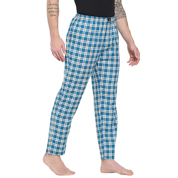 100% Comfortable Men's Lounge Pants - Leisure-Wear With An Elastic Waist-Band And Regular Fit - Machine Washable Stay At Home Clothing - Expert Craftsmanship Featuring A Plush To The Touch Feel