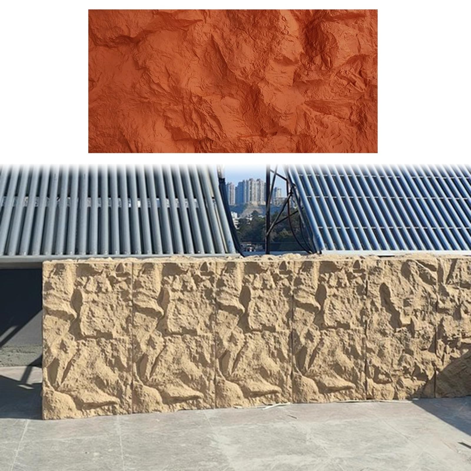 Revestimiento de chapa de piedra para decoración del hogar y pasillos