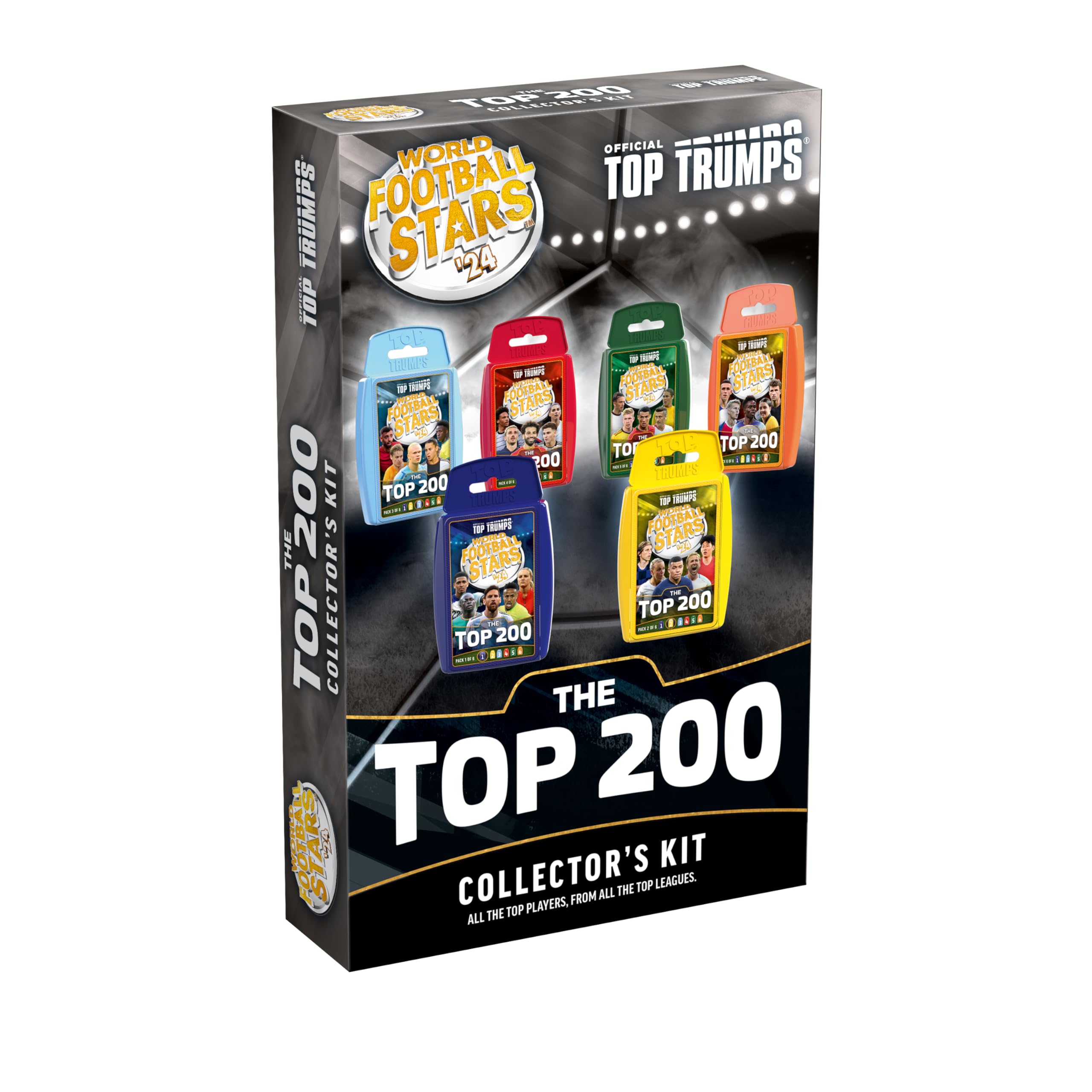 Top Trumps Match Football Stars – Gioco Da Tavolo Di Calcio Per Famiglie, Blu