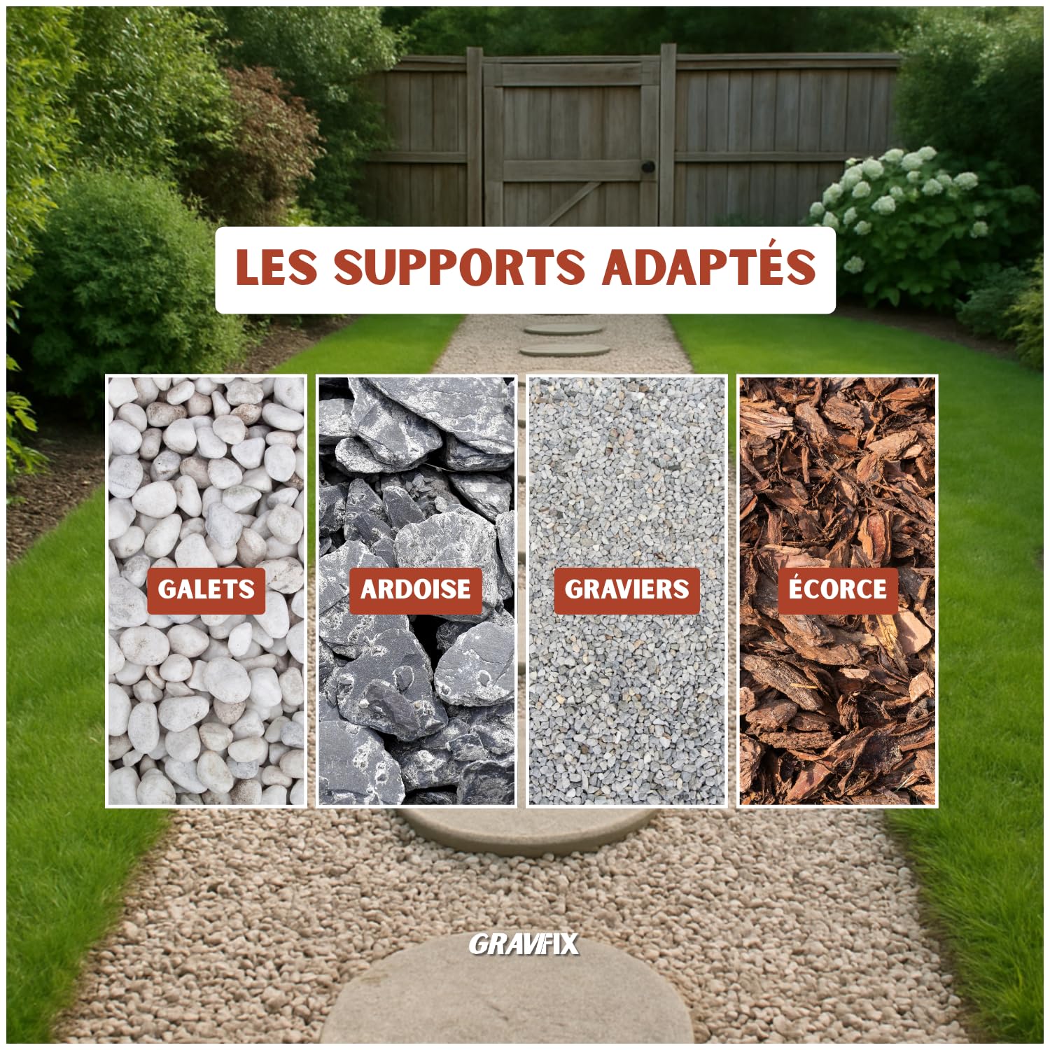 Liant Gravier extérieur 5L, Colle pour Cailloux extérieur et paillis, Jardins secs, Allées Bordures, Incolore, Sol perméable, Résistant UV, Jusqu à 10m2 (5L)