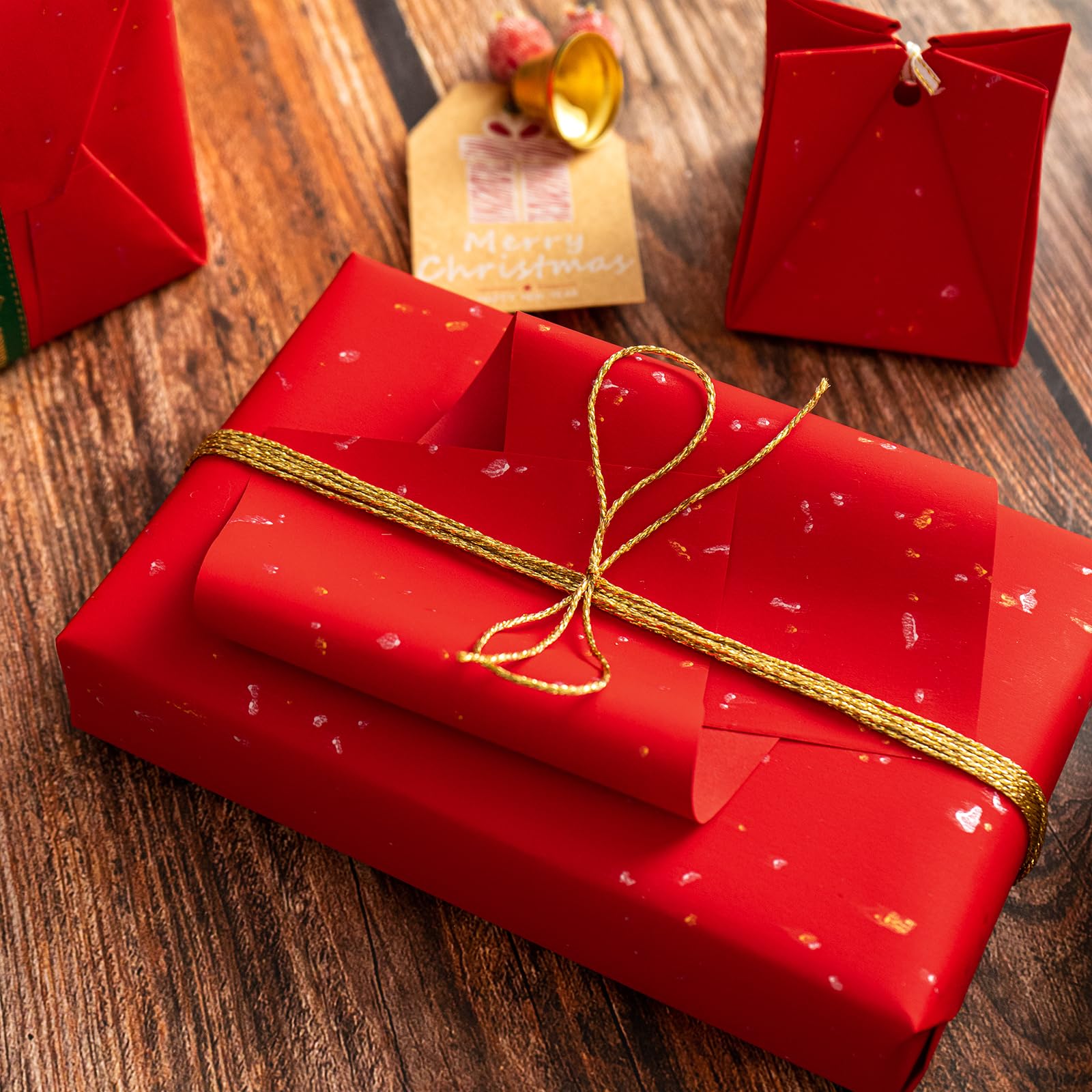 Papier Cadeau Noël Motif Teckel - Rouleau 43,2 Cm X 5 M - Papier Durable, Facile à Découper, Pour Petits Et Moyens Paquets