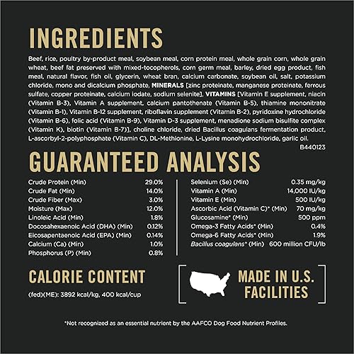 Vista 138 de Purina Pro Plan SAVOR mezcla triturada con probióticos para perros adultos - comida seca