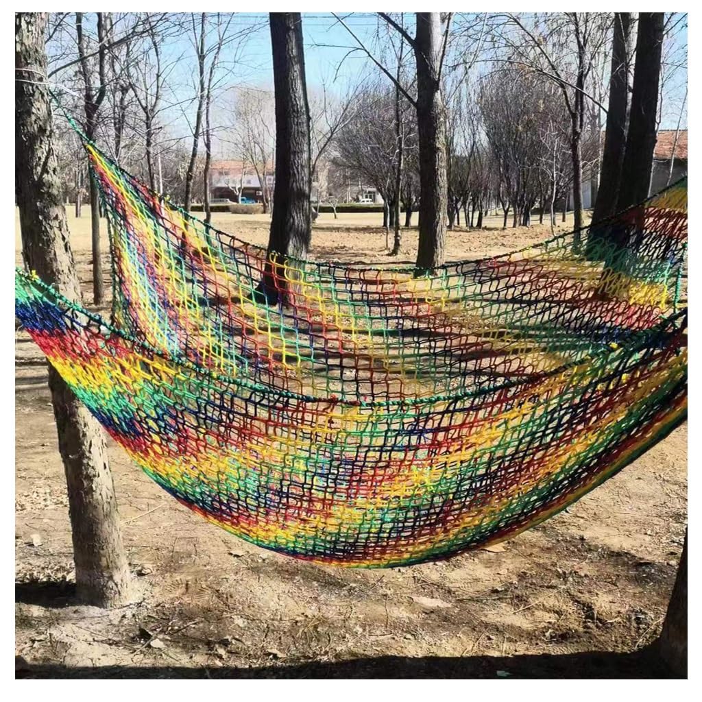 GTHTUHFD Double Layer Durable Kids Playground Net Climbing Cargo Net Polyester Double Layers Cargo Net Climbing Outdoor Playground Climbing Cargo Net,3X3m