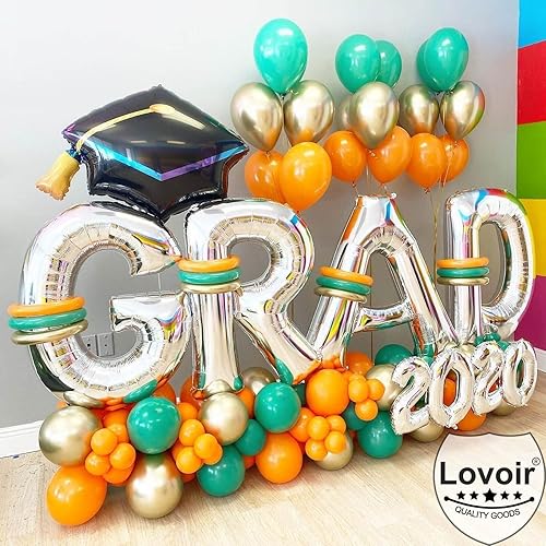 Miniatura 3 de Lovoir Globos plateados grandes de 40 pulgadas con la letra S de gran tamaño, globo de helio de aluminio de Mylar para fiesta de cumpleaños,