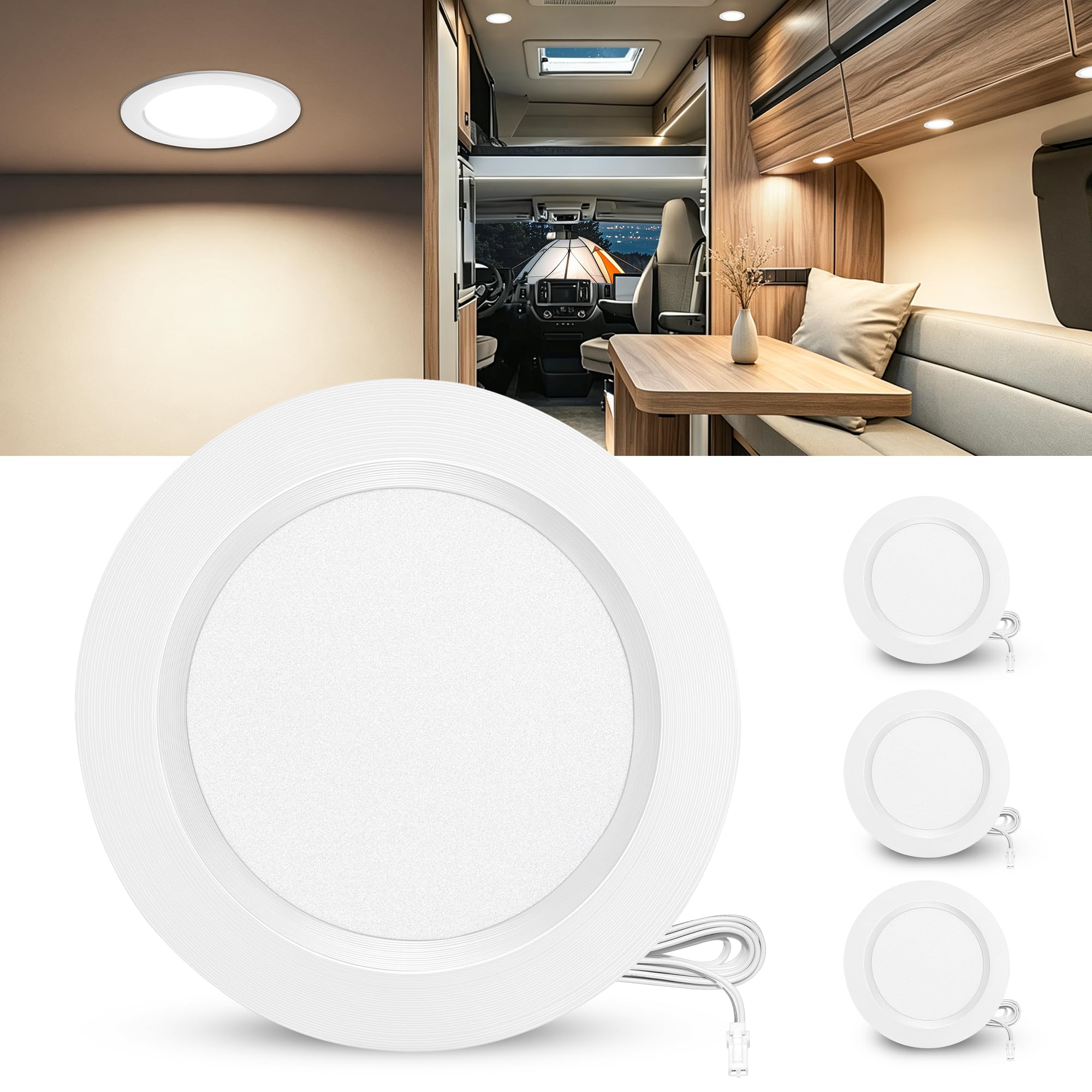 Laiebri LED Einbaustrahler 12V