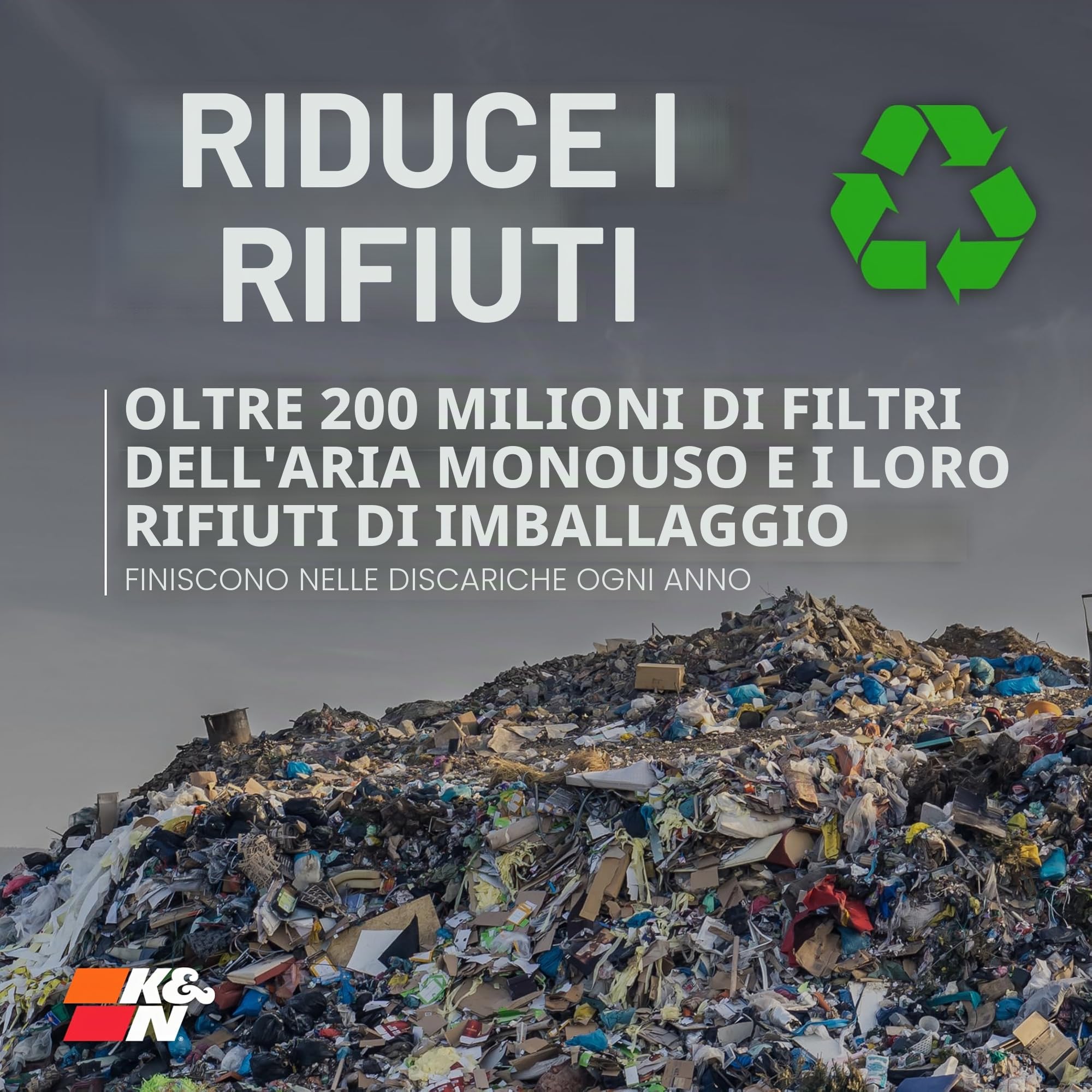 K&N 33-2304 Filtri Aria Sostitutivi Auto, Lavabile e Riutilizzabile