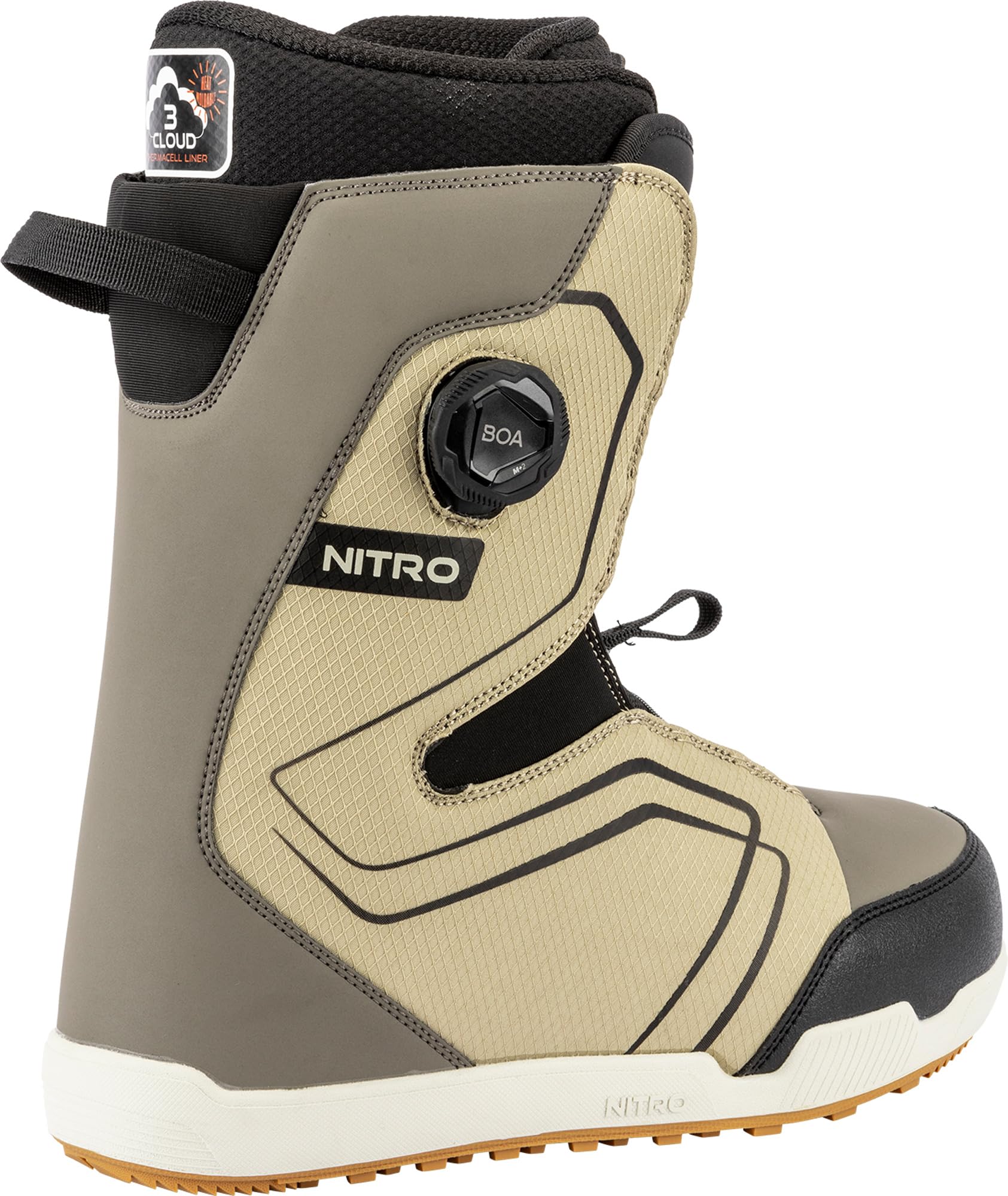 Nitro Sentinel Boa Boot, Barca da Snowboard Uomo, Deserto, MP 29.0 // EU 44 // US Men´s 11
