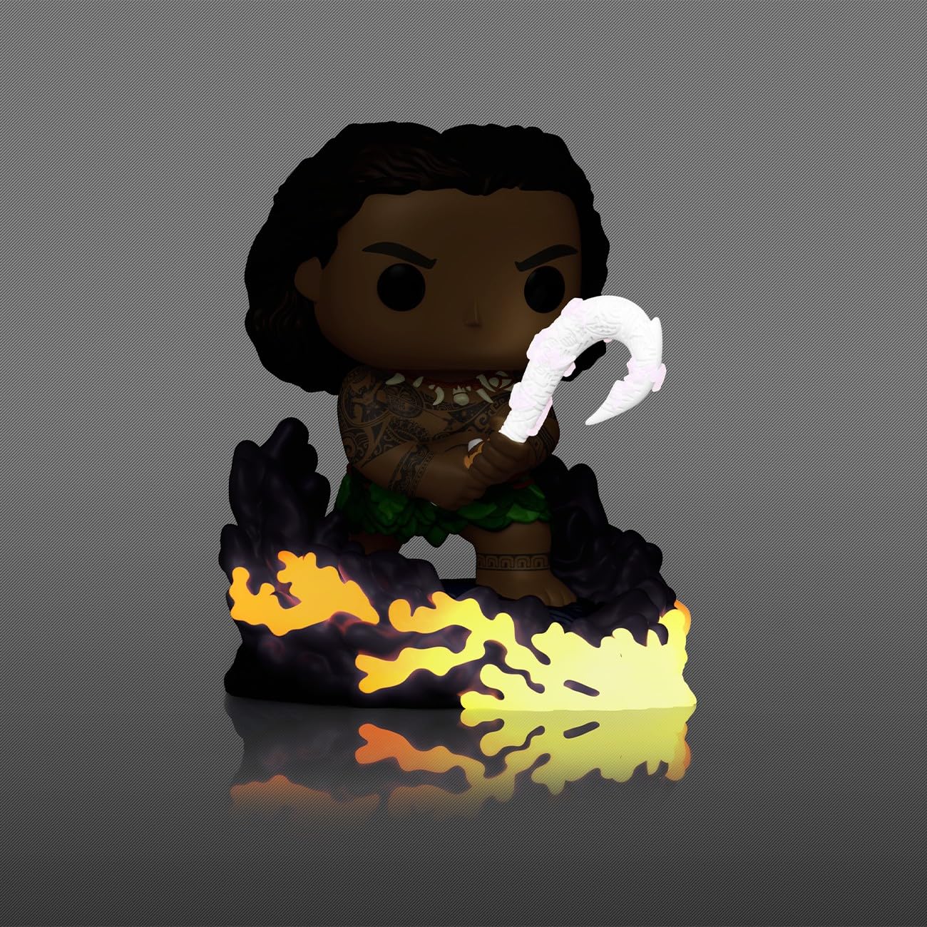 Funko Pop! Premium: Moana, Maui, Glow In the Dark, Collectable Vinyl Figure, Gift Idea, Official Merchandise - Image 3