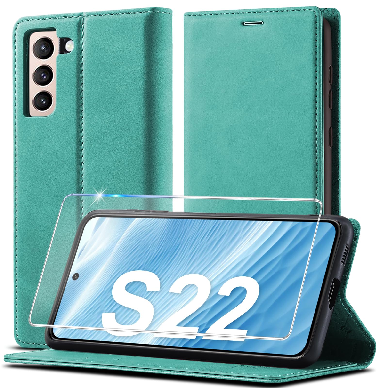 Housse Samsung S22 5G Antichoc Antirayure avec Protection Écran - 8