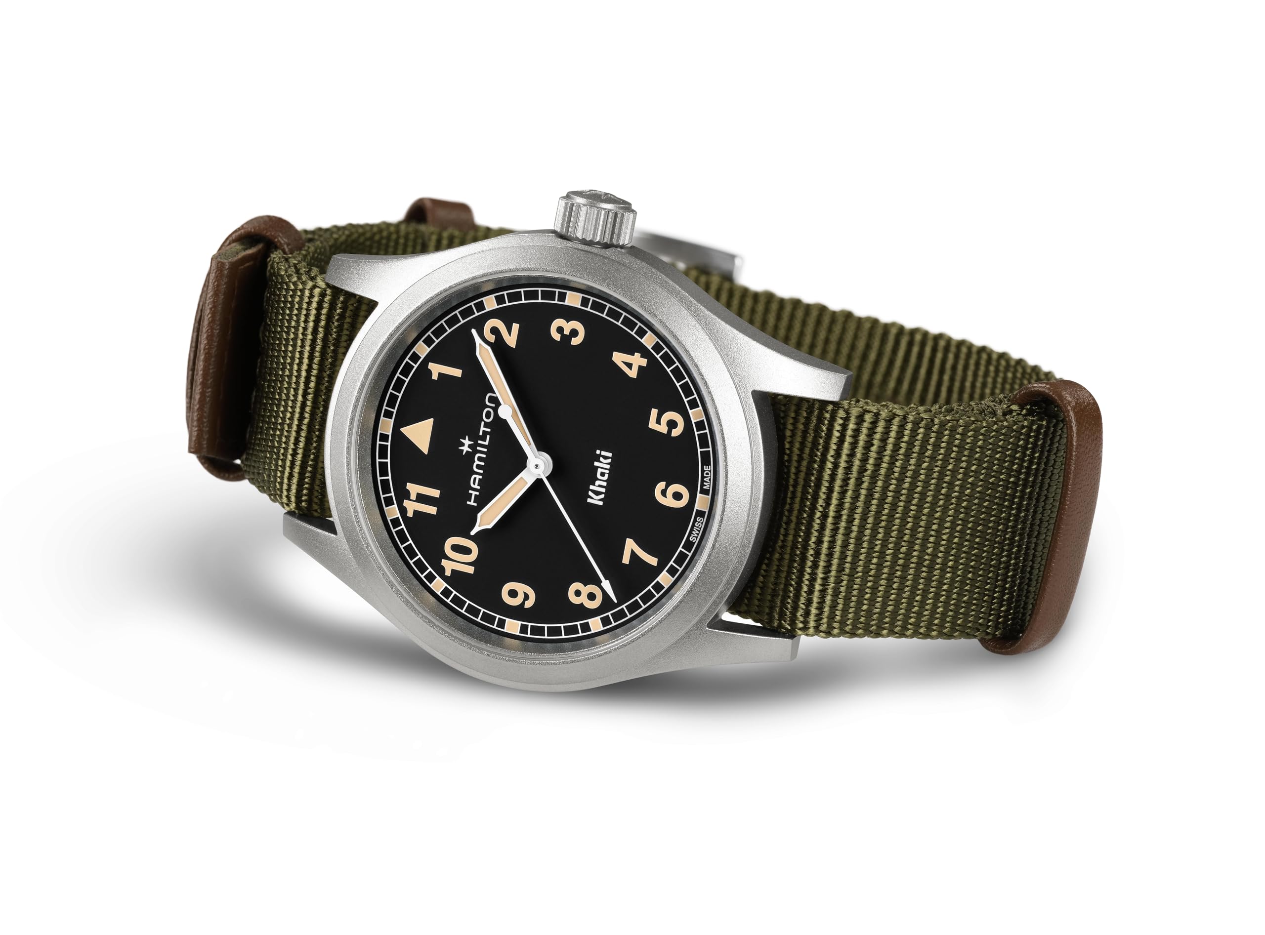 Hamilton Reloj analógico de Cuarzo Suizo Unisex con Correa de poliéster H69401930