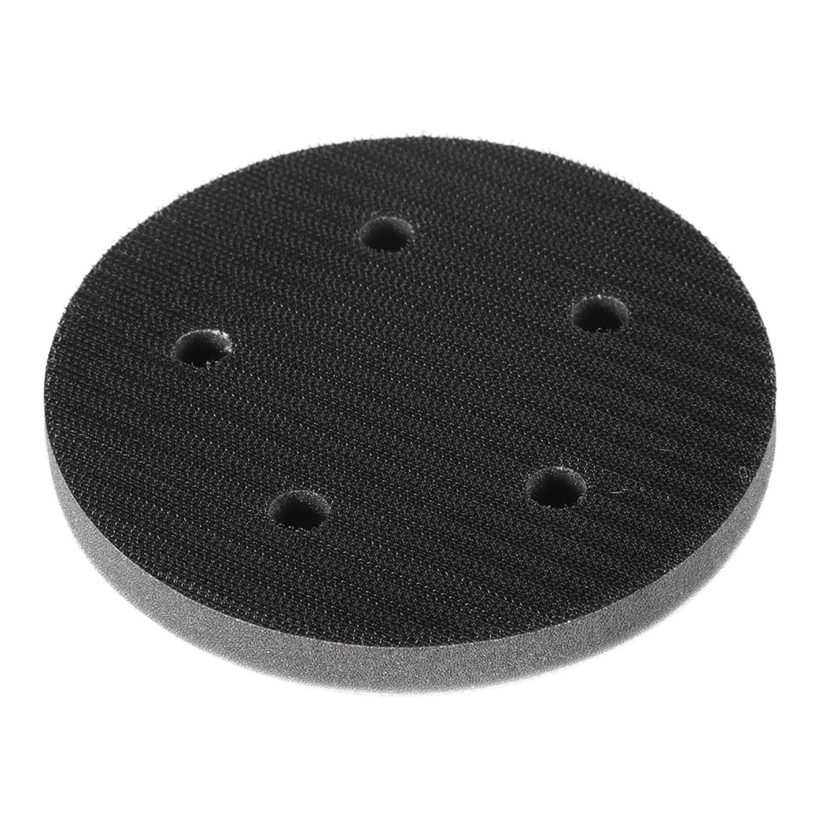 5 Inch (125mm) Soft Sanding Pad - Sponge Interface Cushion For Polishers/Grinders (5 Holes)