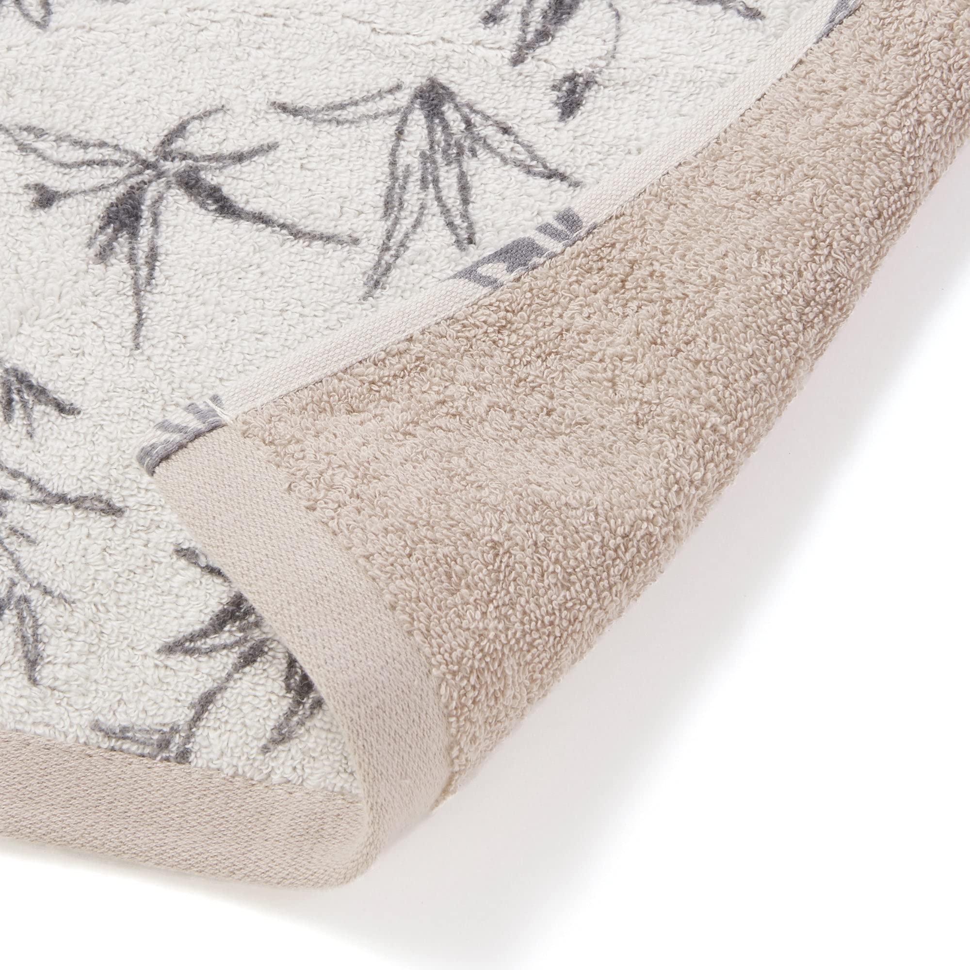 Francfranc 希少 廃盤 激レア 草木柄フェイスタオル アイボリー