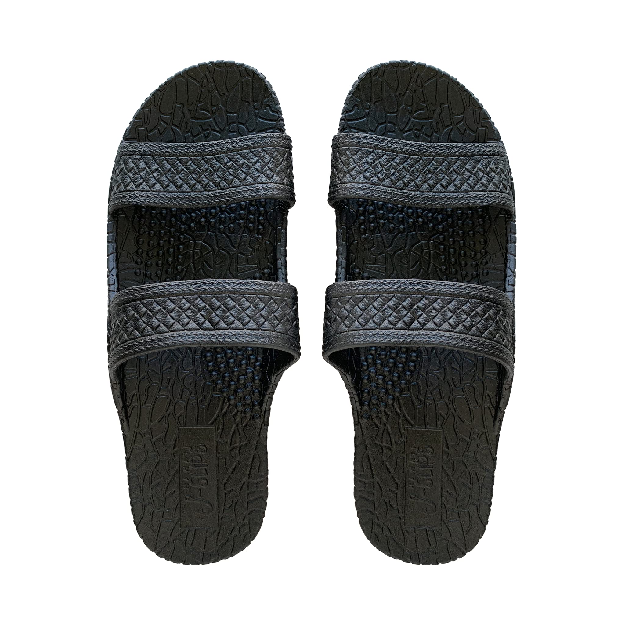 J-Slips Sandals for Women and Men - Comfortable Jesus Jandals for Beach, Summer, and Shower - Waterproof Hawaiian Slides with Arch Support, Sandalias (Lava, W10)