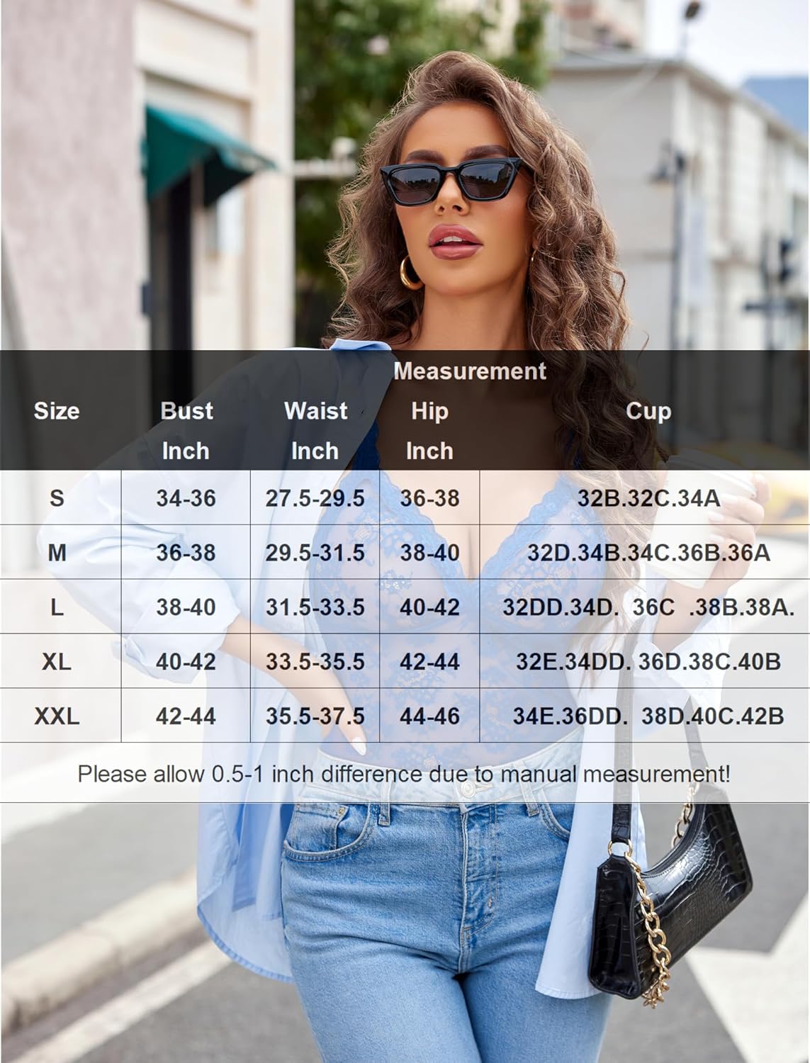 Avidlove Pajamas for Women Set Sexy Sheer Floral Lace Lingerie Set 2 Piece Cami Shorts Nightwear - Image 6