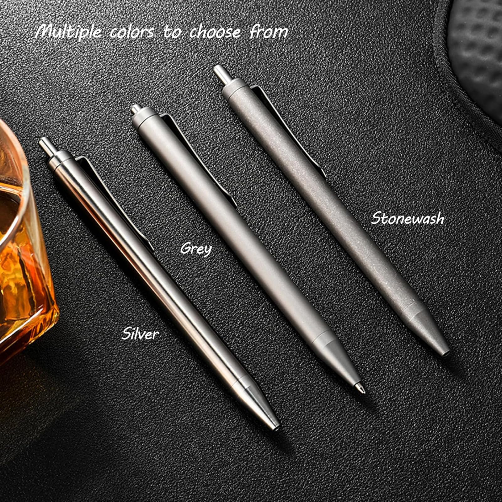 Amazon | Hamans(ハマンズ) チタンボールペン 5.35インチ プッシュペン