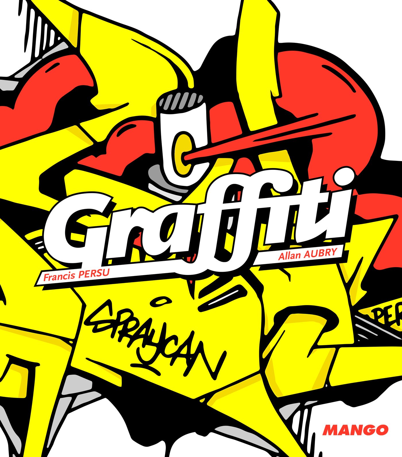 Graffiti Fifty Fifty - Tableau moderne pour dynamiser un mur blanc de salon