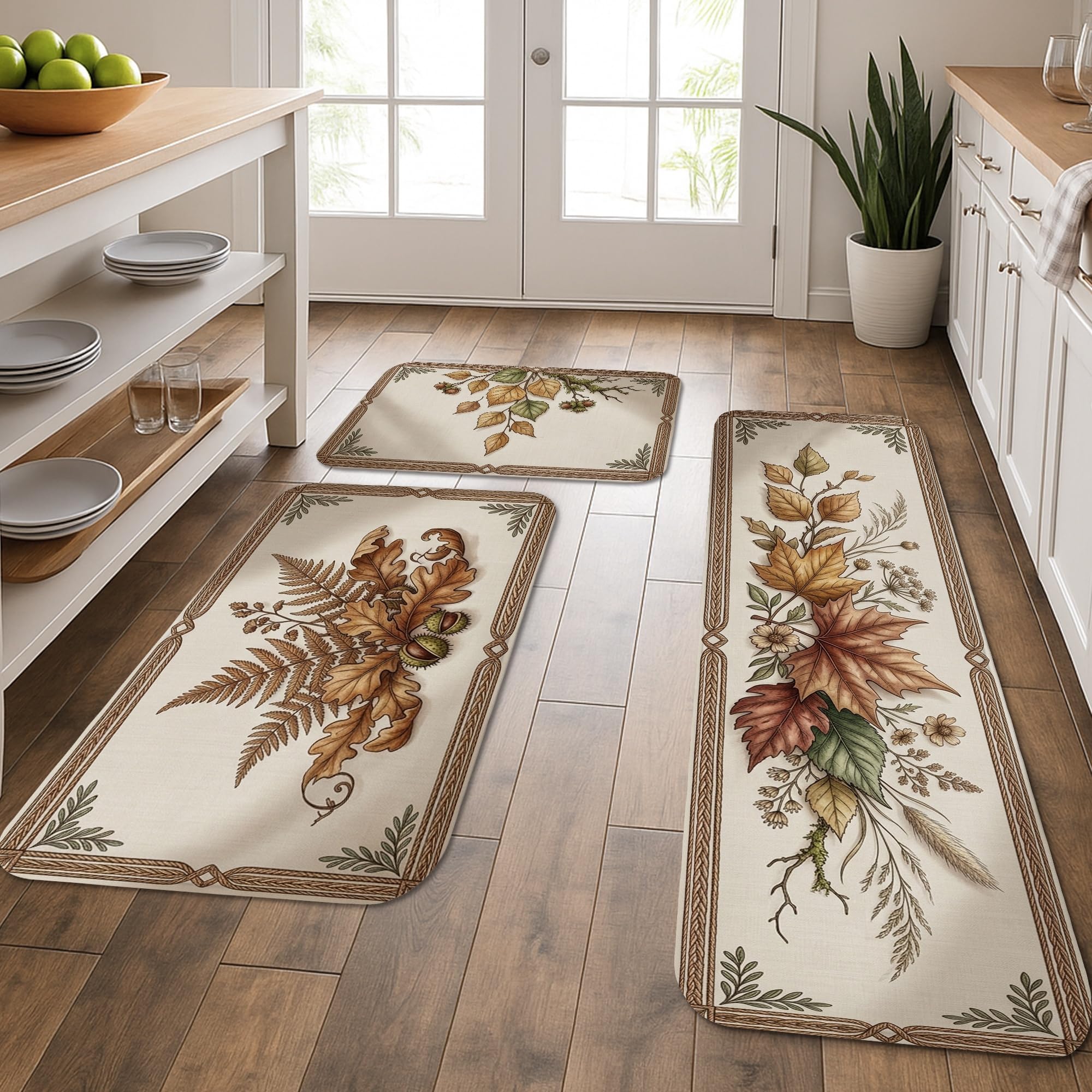 Tapis de cuisine lavable et confortable pour soulager le dos devant l'évier de cuisine