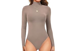 Women's Turtleneck Bodysuit - The Epitome of Sophisticated Style