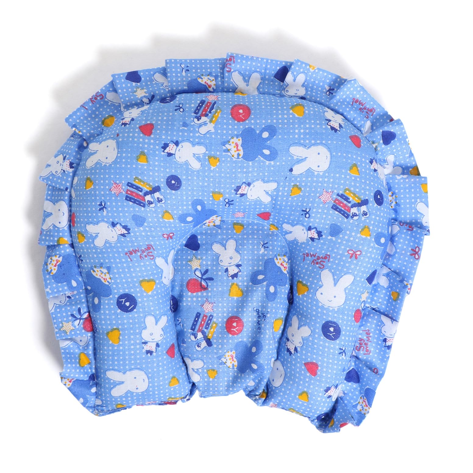 KIDVYANSHI Baby Pillow – Organic, Soft, and Comfortable for Babies – Ideal fo Rest, Support, and Relaxation | Mustard Seed Pillow for New Born Baby, for 0-12Months (Seed)