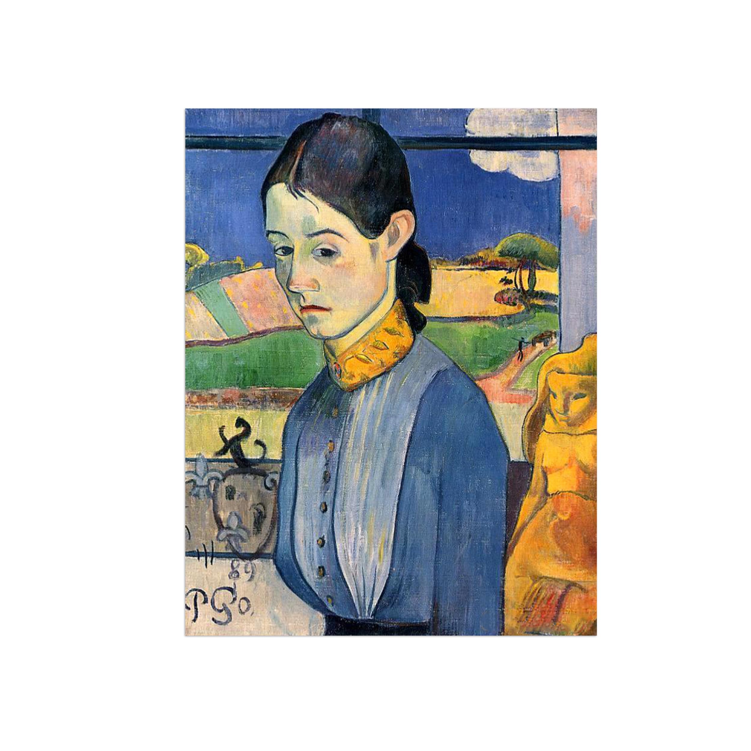 SDYSKKUG Famous Wall Art. Canvas Prints. Young Woman.80x60cm Unframed