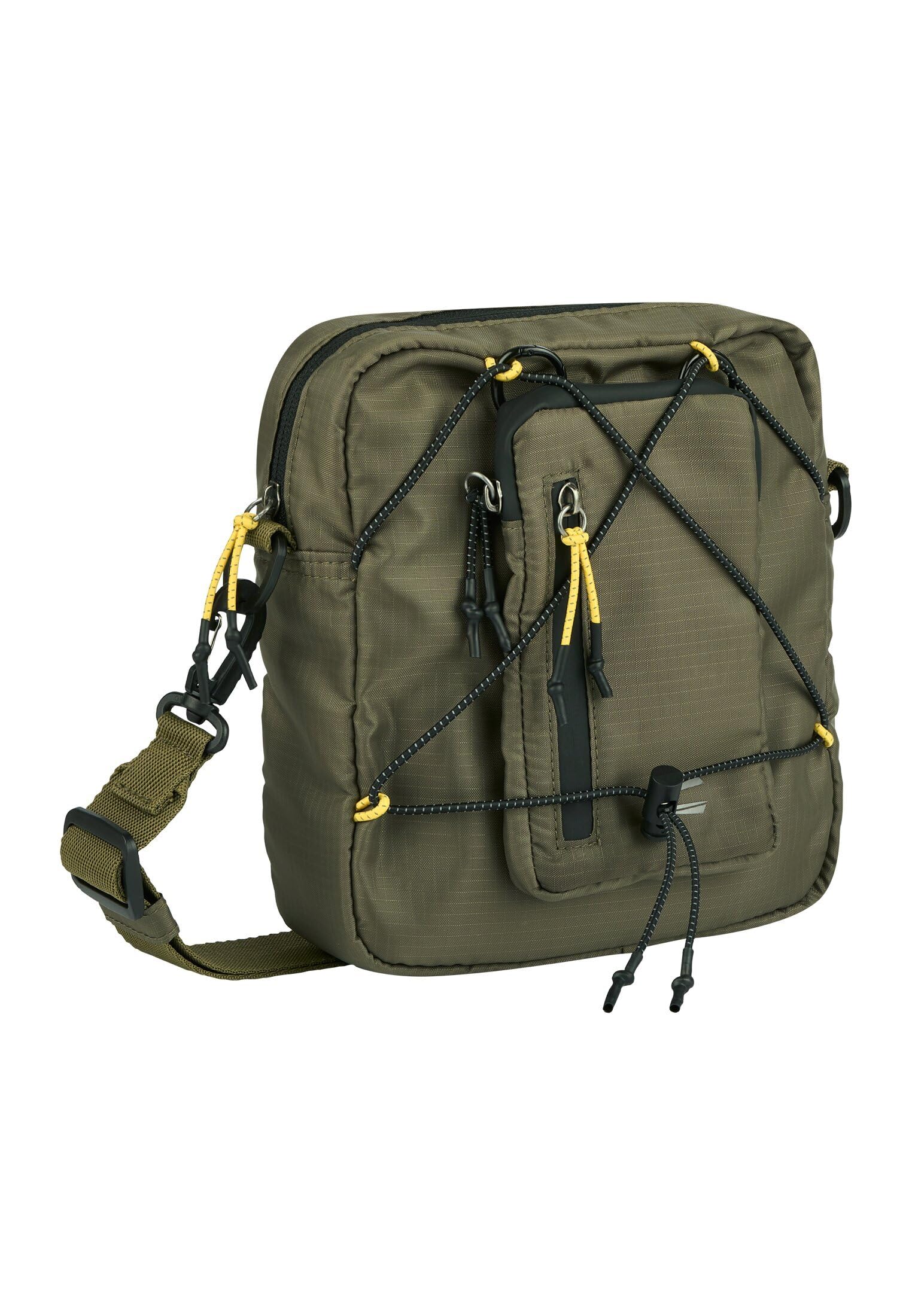 camel active Umhängetasche Shores Set, 2-tlg., ultraleicht mit sportiver Schnürung