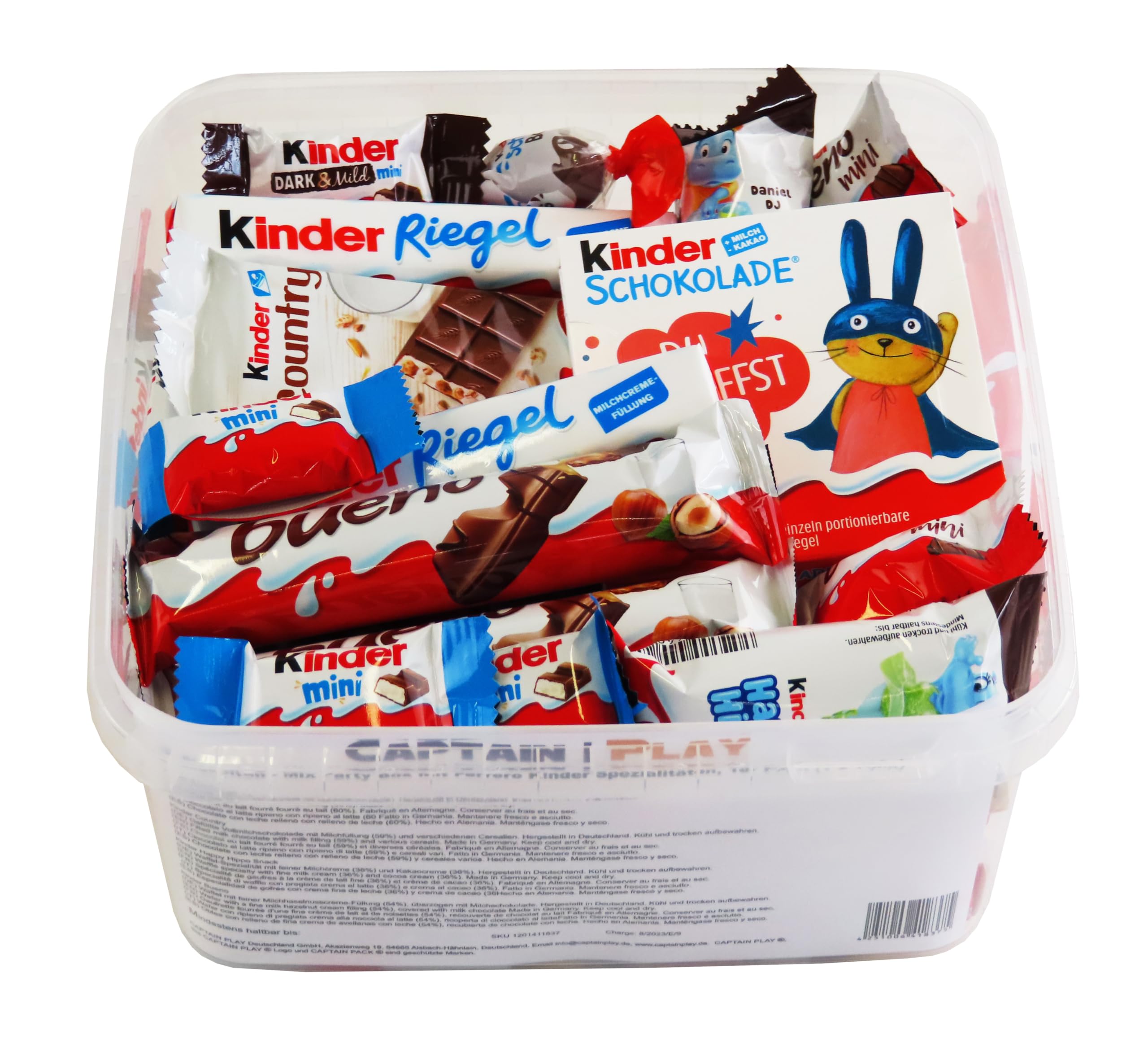 Boîte Spéciale avec Ferrero Kinder Spécialités 730g