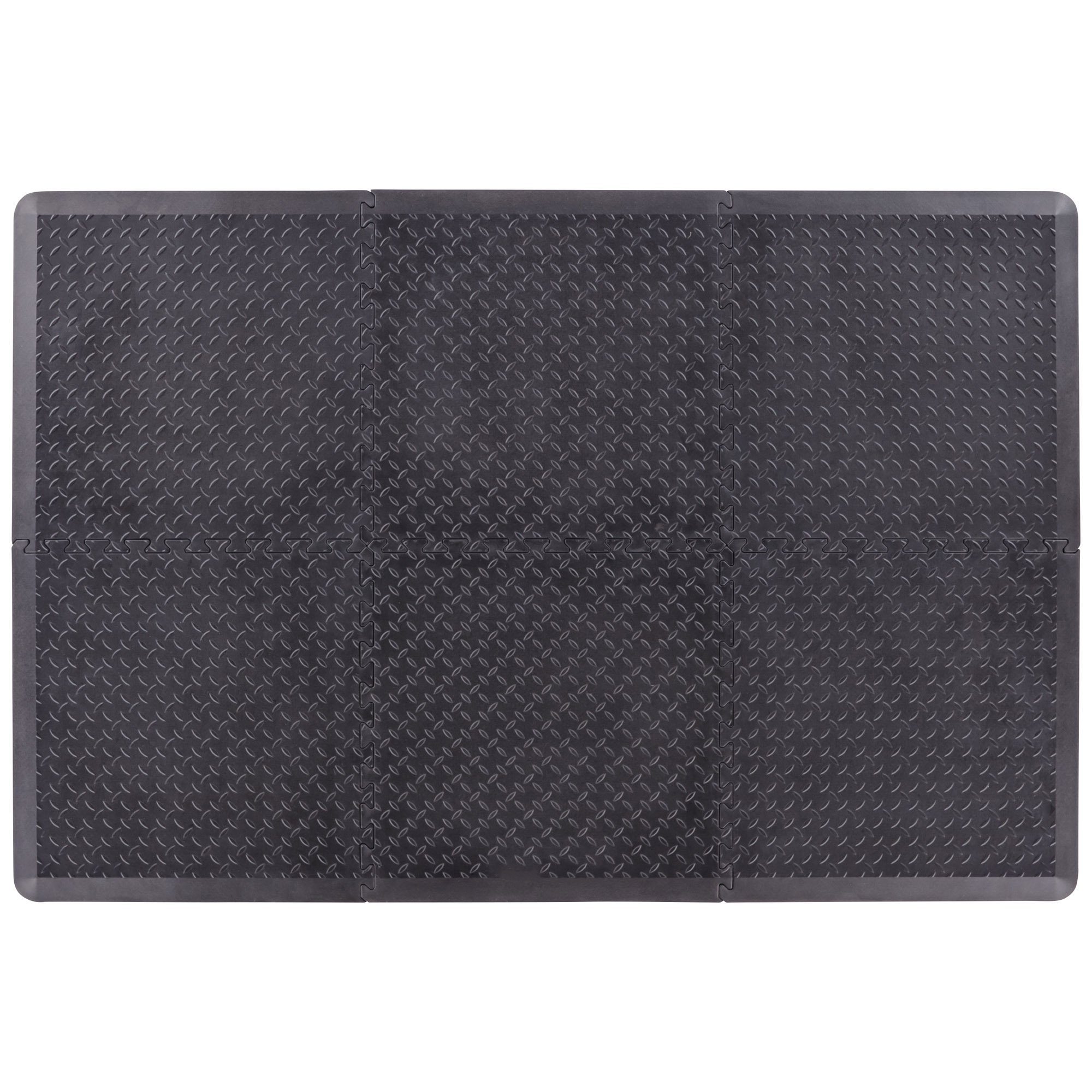 UNICOMFORT UC-IM2424M Anti Fatigue Mat, Black, Centre 60 x 60 - Image 4