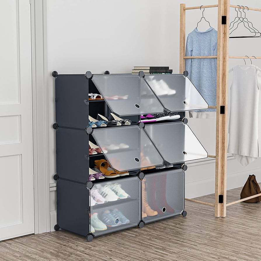 12 Cube Portable Shoe Rack Locker Locker Storage Rack Household