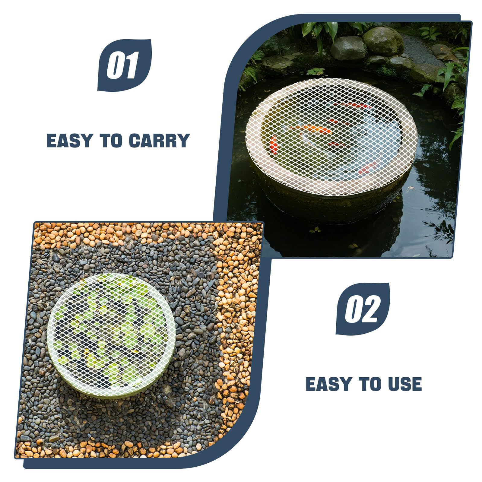 YARNOW Filet De Protection pour Aquarium 17.72X11.81In Filet Anti-Saut Durable en Nylon Maille Fine Accessoires Aquarium Eau Douce Sécurité Animaux Empêche Évasion