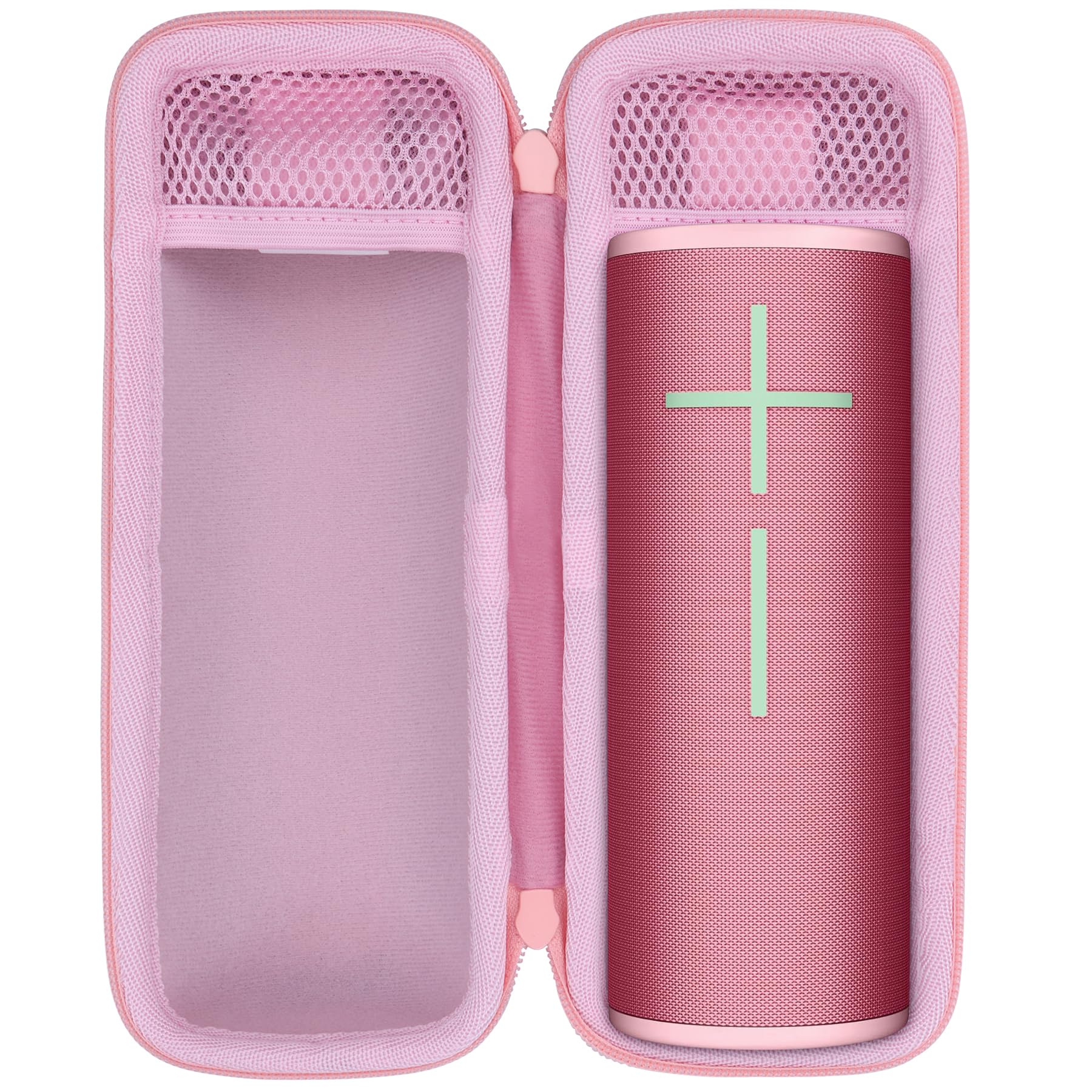 LebakortStorage Case Compatible with Ultimate Ears UE Boom 4 3 Portable Waterproof Bluetooth Speaker (Pink Case, for Boom 4)