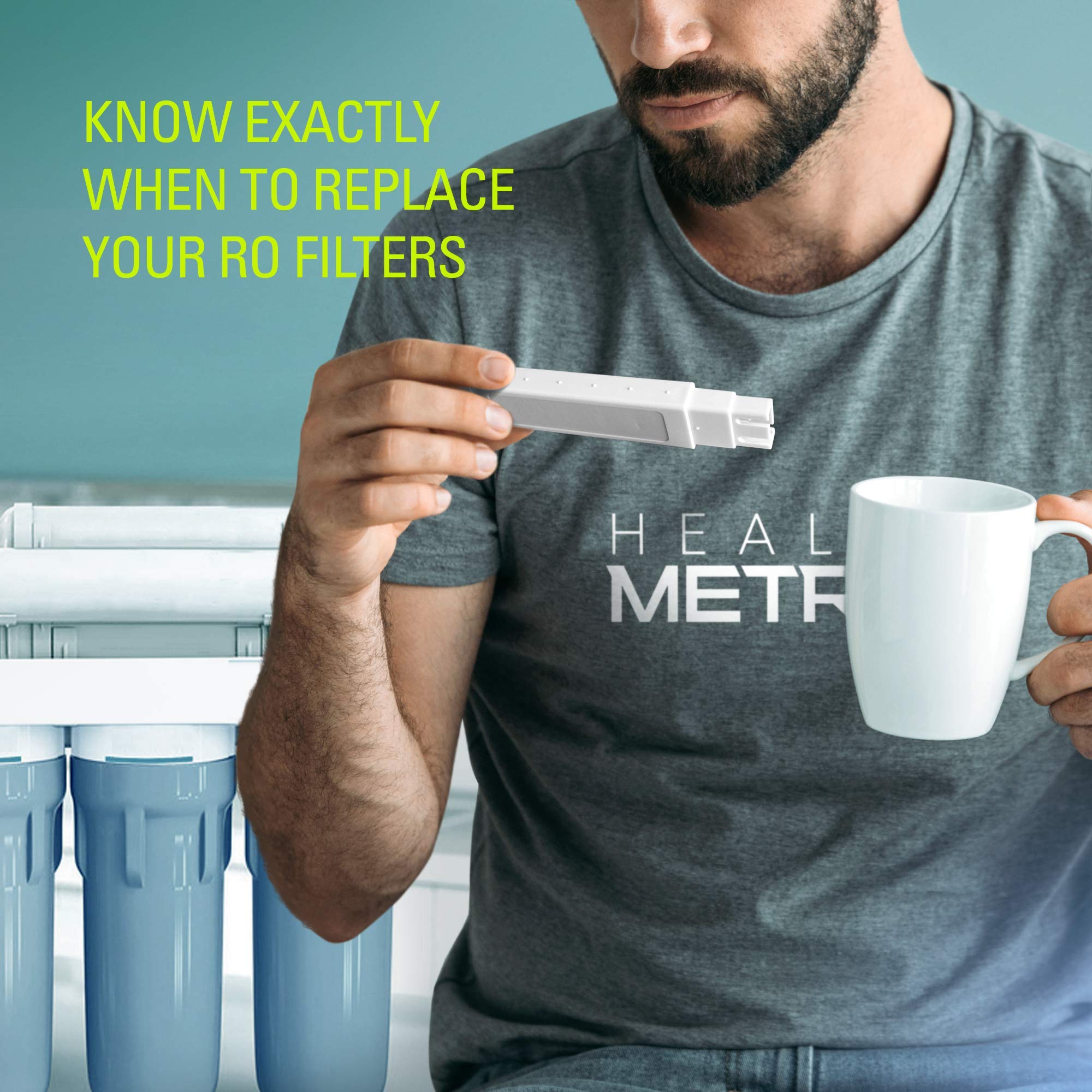 Buy Health Metric TDS Meter Digital Water Tester ppm Meter, EC