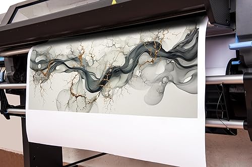 Miniatura 2 de Arte abstracto de pared para sala de estar, decoración de pared en negro, blanco y dorado, para oficina, impresiones modernas, arte de pared para