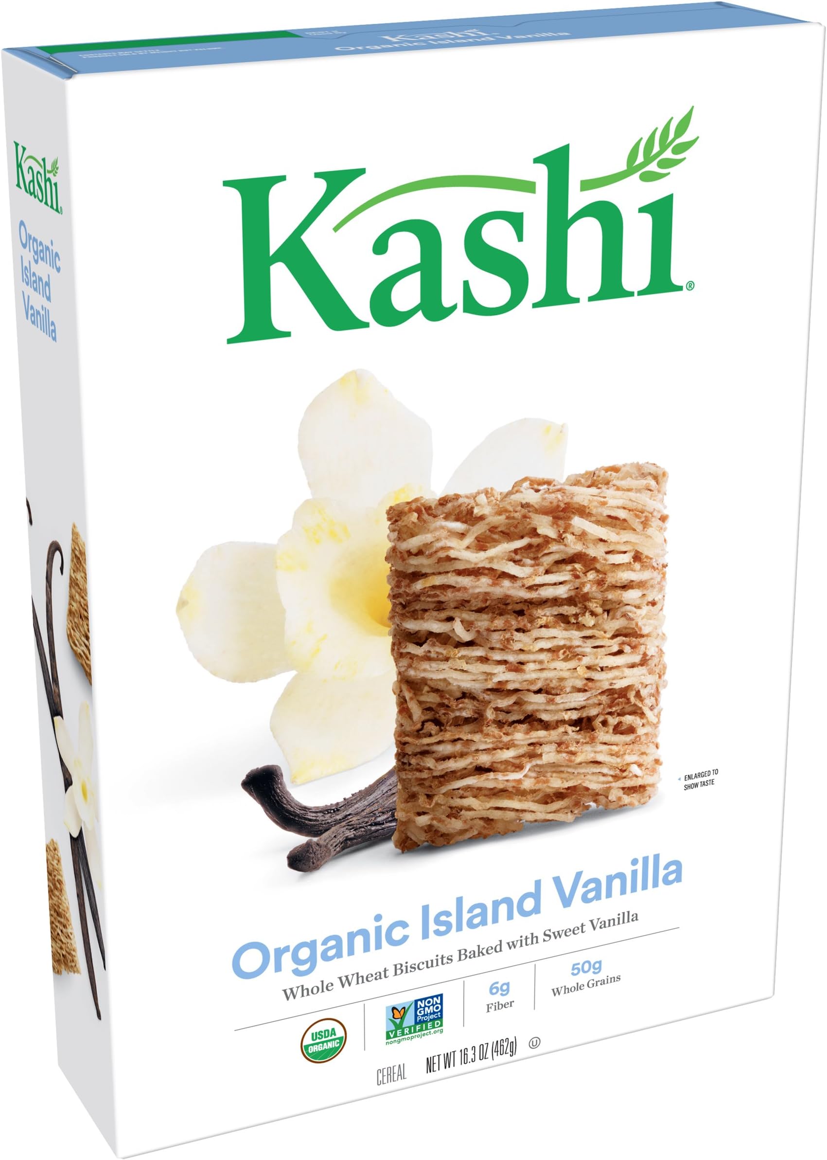 Organic Cereal, Island Vanilla, 16.3-Ounce Boxes (Pack of 4)