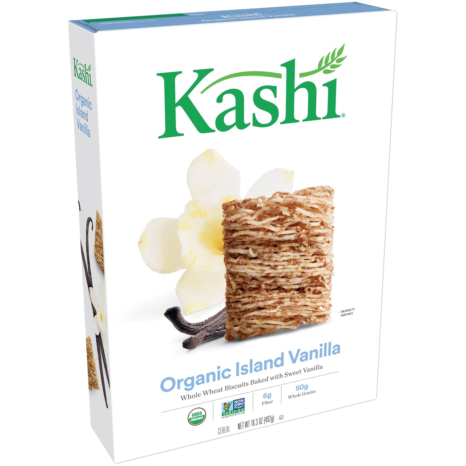 Kashi Organic Cereal, Island Vanilla, 16.3Ounce Boxes