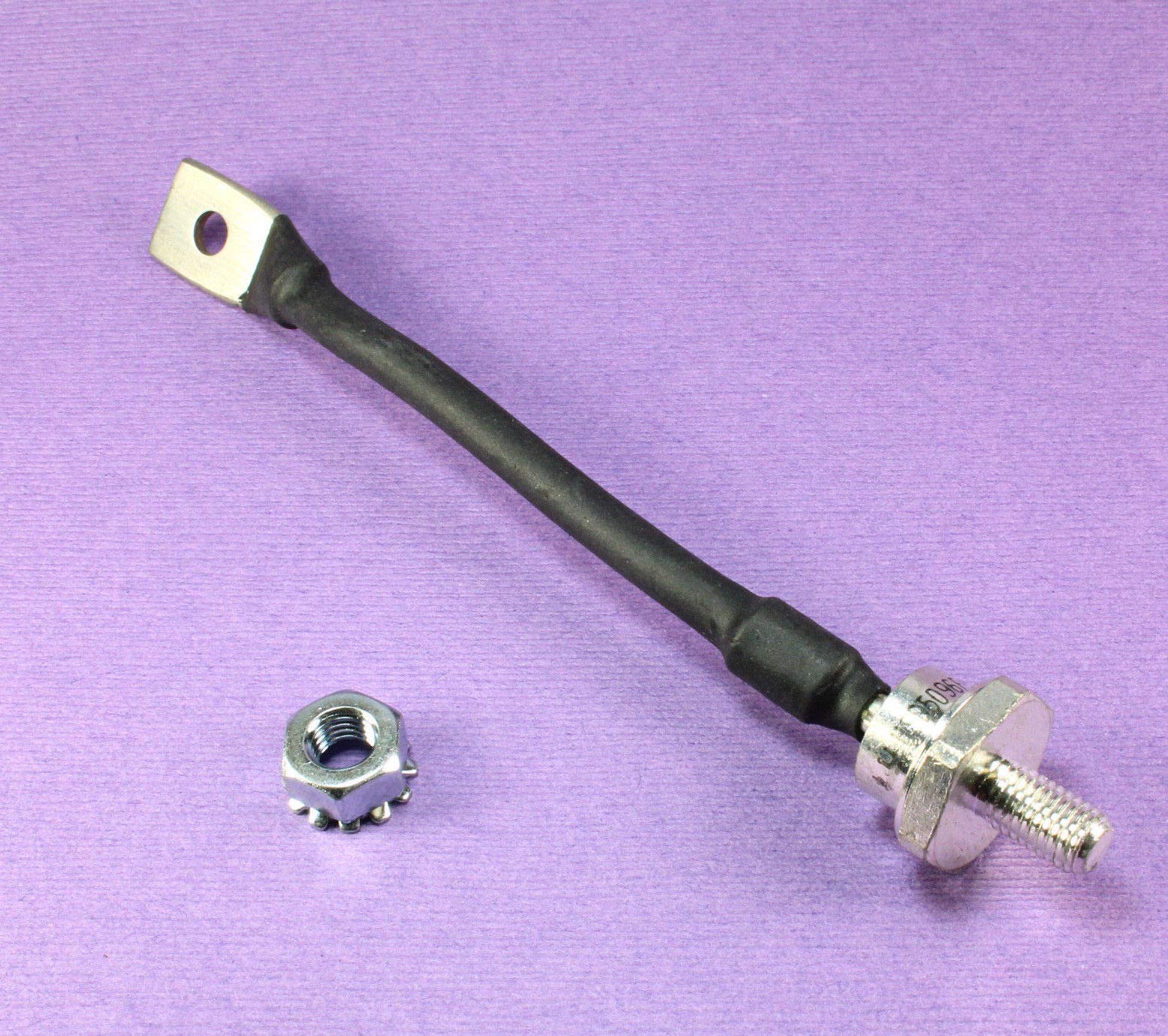 (SY #3) 1pc Unitrode Schottky Diode Rectifier 35A 35v Stud Mounted with Wire