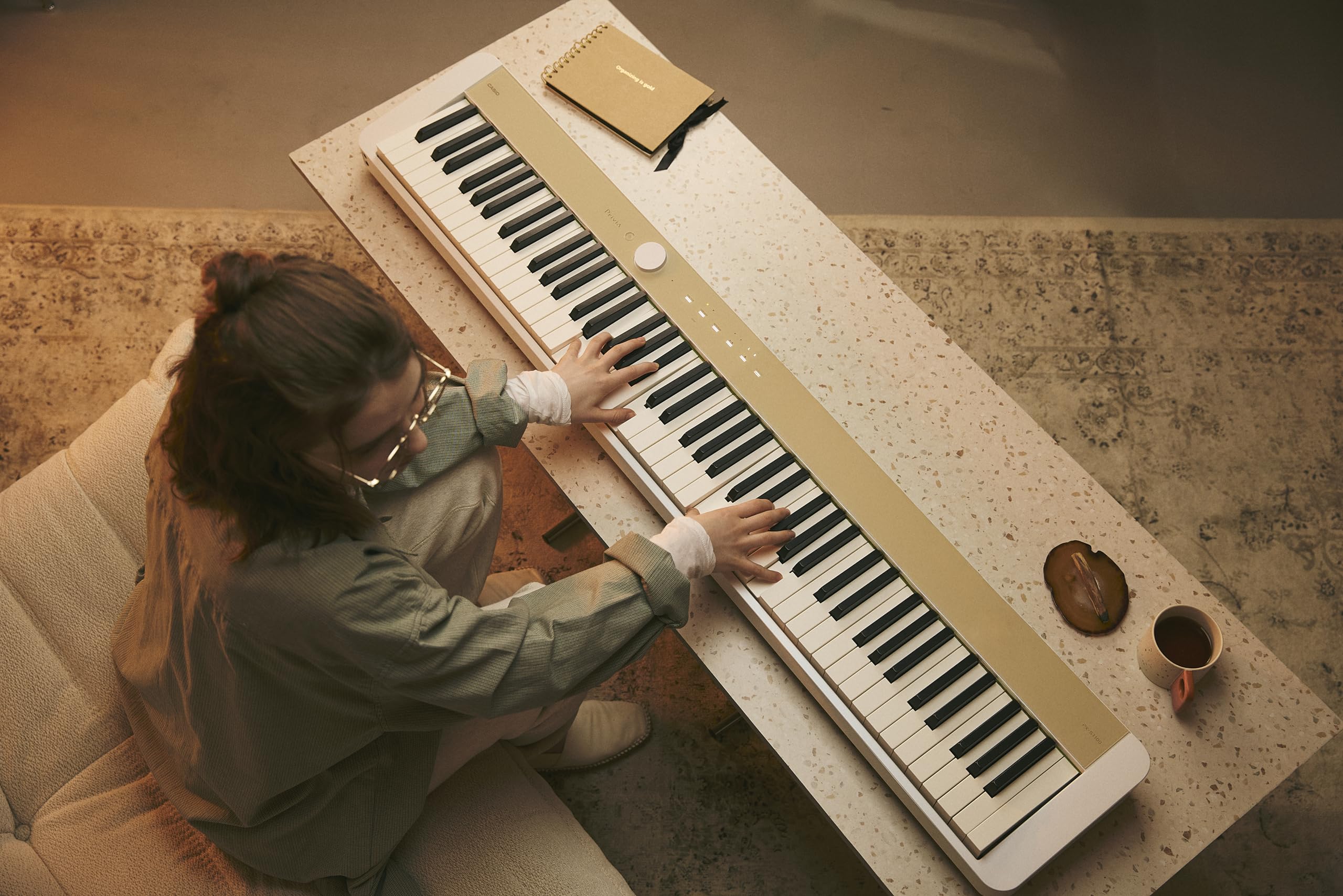 Casio Privia PX-S1100 MB inkl. SP-34 Pedal - Stage Piano