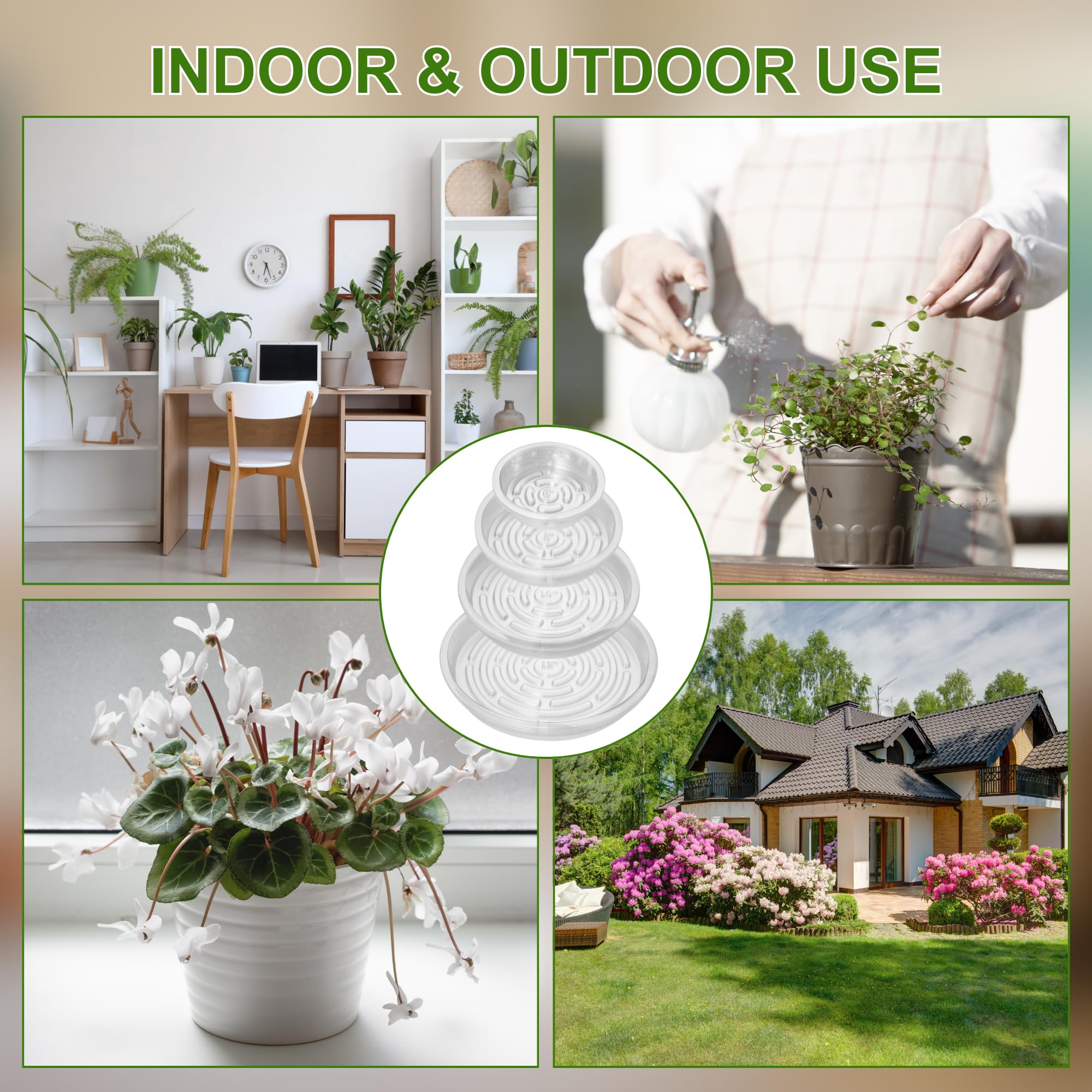 Plant Saucers - Protect Your Floors & Plants -7