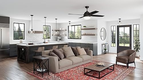 Vista 97 de Leick Home Beckett 24032 Beckett - Soporte de pasillo con estante para sala de estar, pasillo, entrada, antracita/peltre