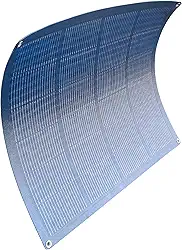 Painel Solar 100W e 200W Flexível Isola YH (100W/200W) 24M Leve, Potente e Resistente! (100W)