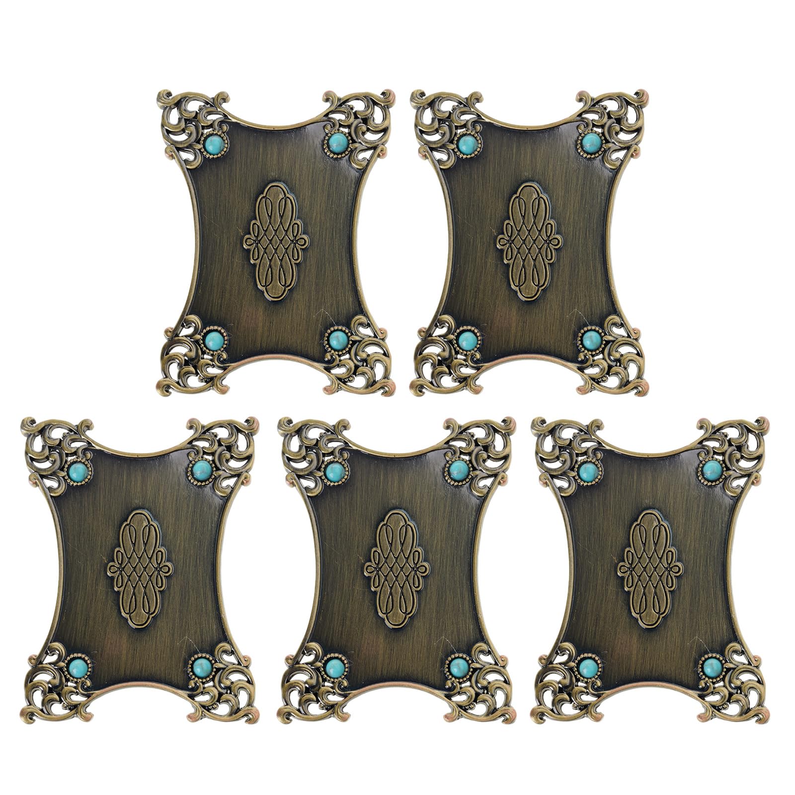 Msioytog Sijiaoqinggu 5Pcs Antique Embroidery Thread Bobbins Embroidery Thread Winder Storage Plate For Sewing Bobbin Holder