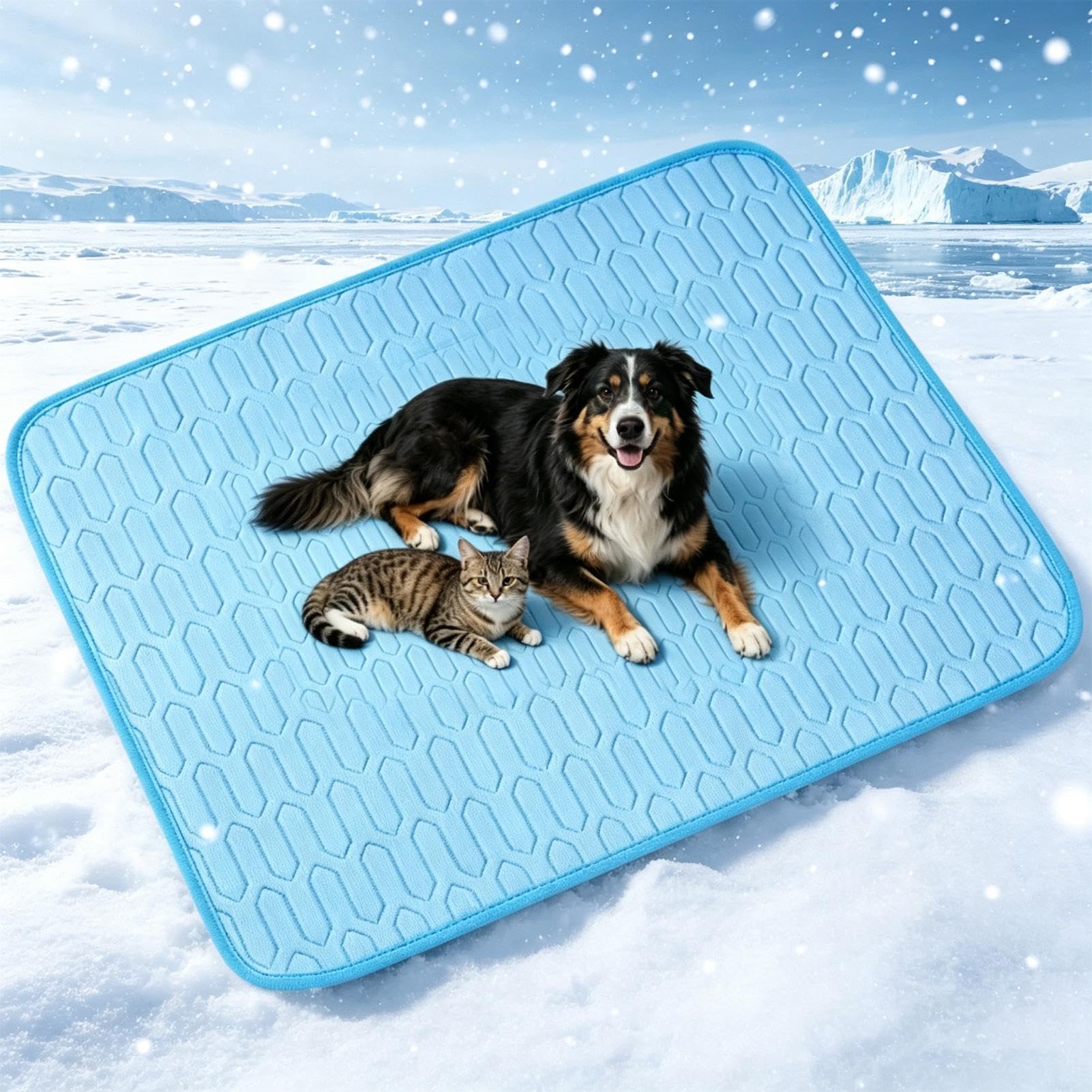 Tappetino rinfrescante per cani Tappetino da Sonno Estivo Antiscivolo | Tappetini da per cani per sonno, riposo, campeggio, viaggio, interni, cortile, divano, pavimento, esterni