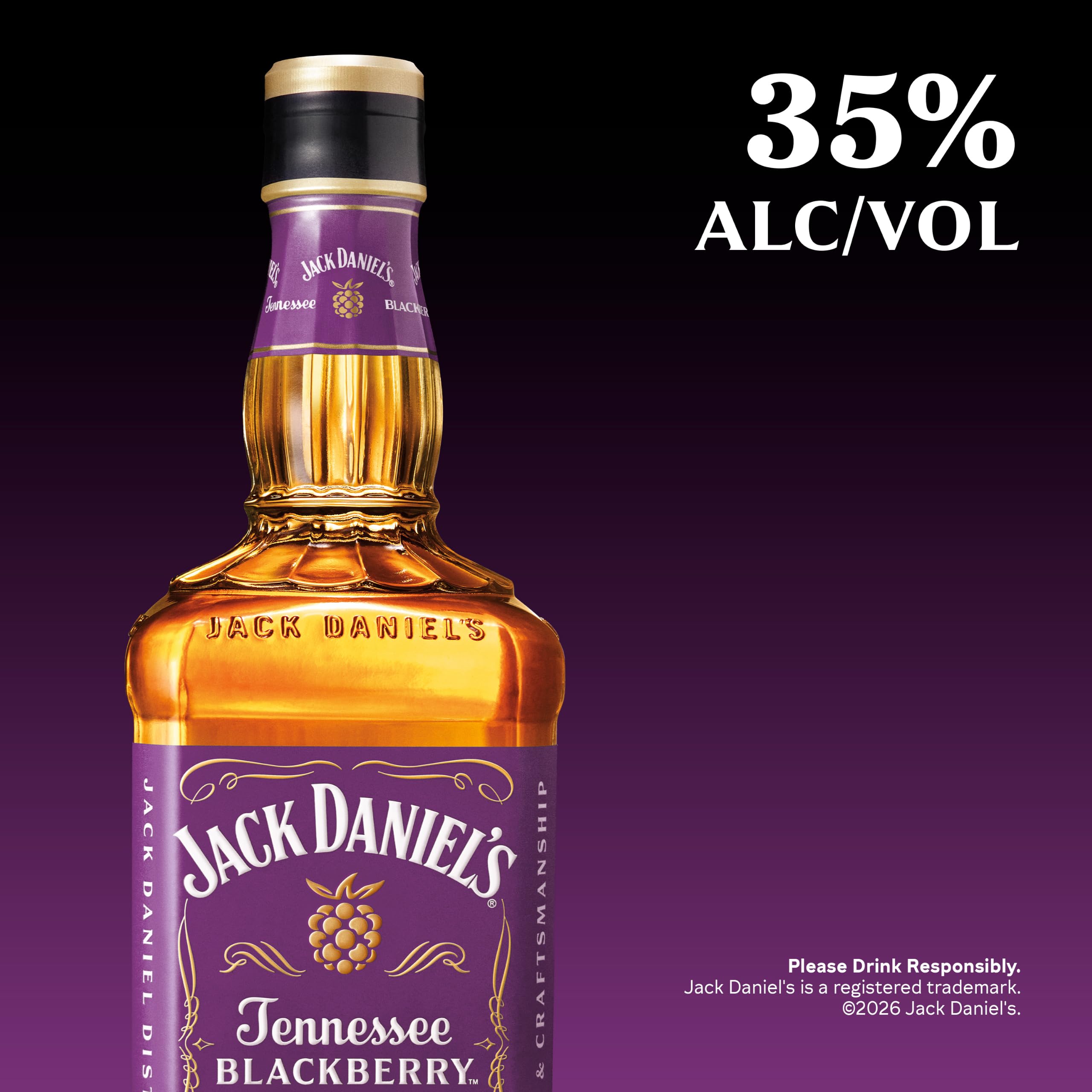 Jack Daniel's Tennessee Blackberry 70cl : Amazon.co.uk: Grocery