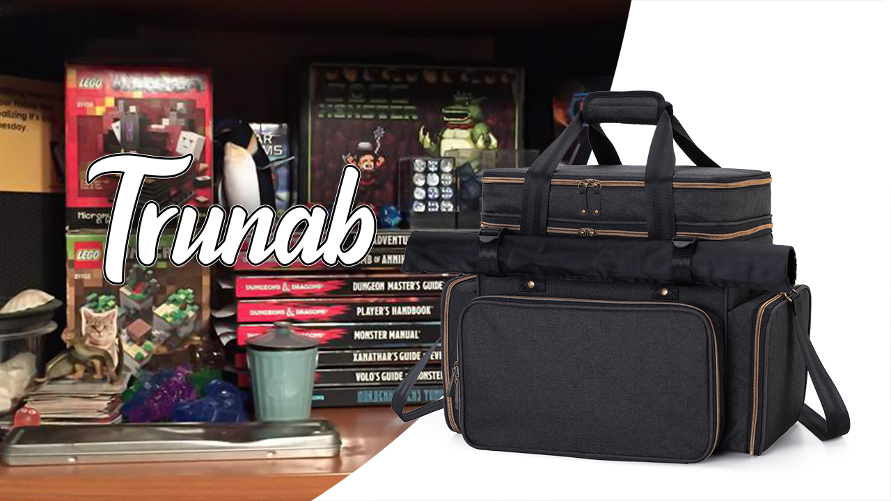 Trunab Tabletop RPG Adventurer's Travel Bag Compatible with