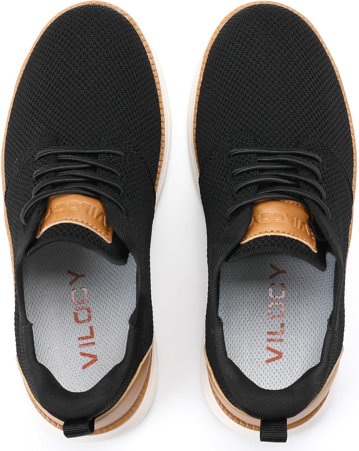 VILOCY Boy's Slip On Casual Dress Sneaker Hands Free Fashion Shoes Comfortable Oxfords Mesh Tennis Breathable School Uniform Formal Church Shoes(Little Kid/Big Kid) - Image 8