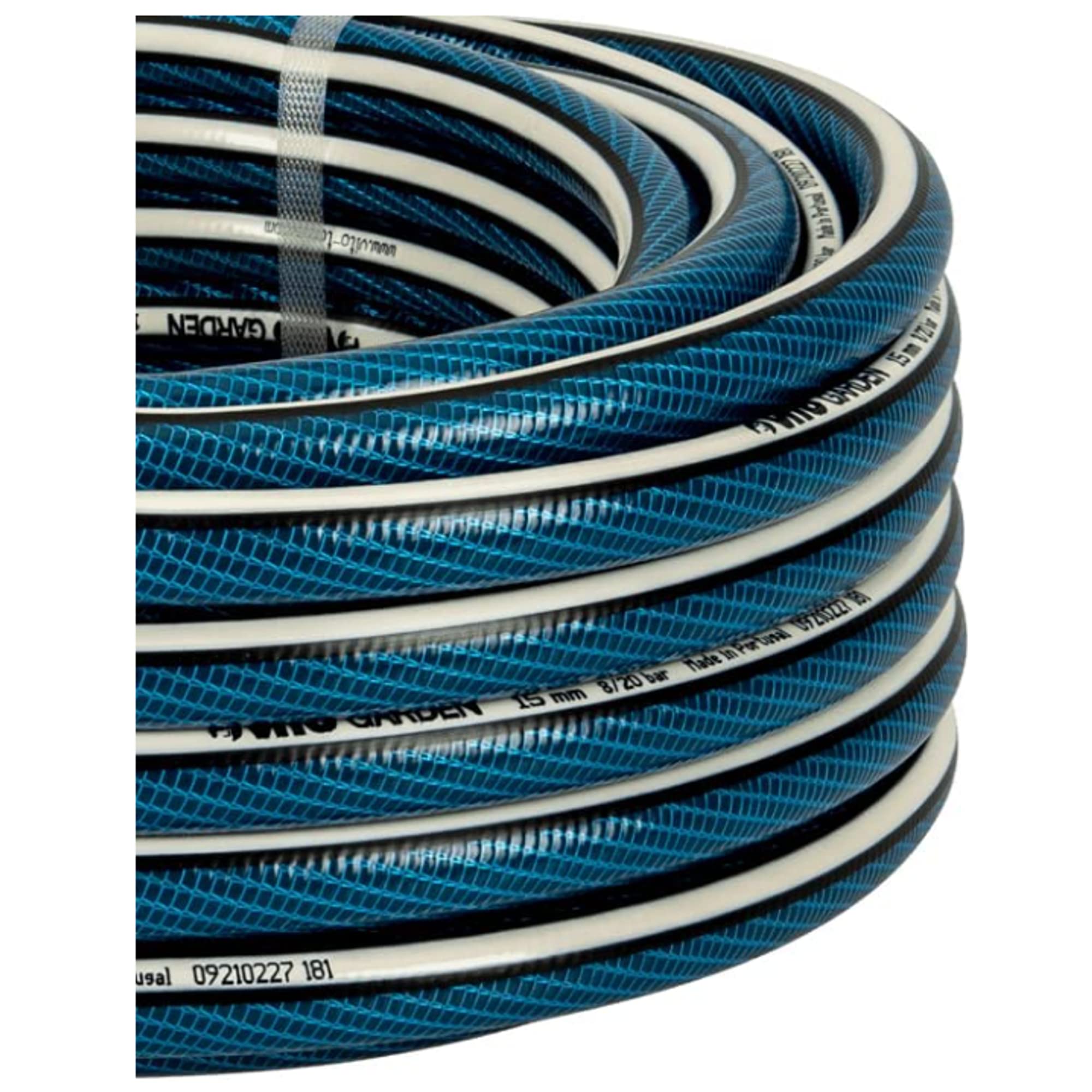 VITO - Tuyau arrosage Jardin Flexible Ø 15mm/ 20mètres 5 Couches 20 Bars Anti torsions Résiste aux UV intempéries Jardins